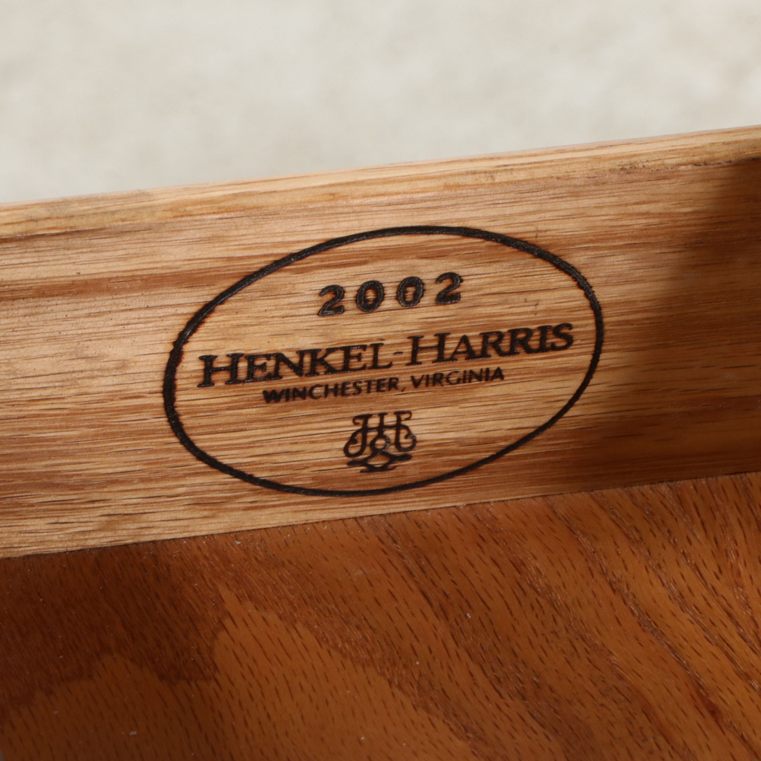 Henkle-Harris Mahogany Secretary Desk