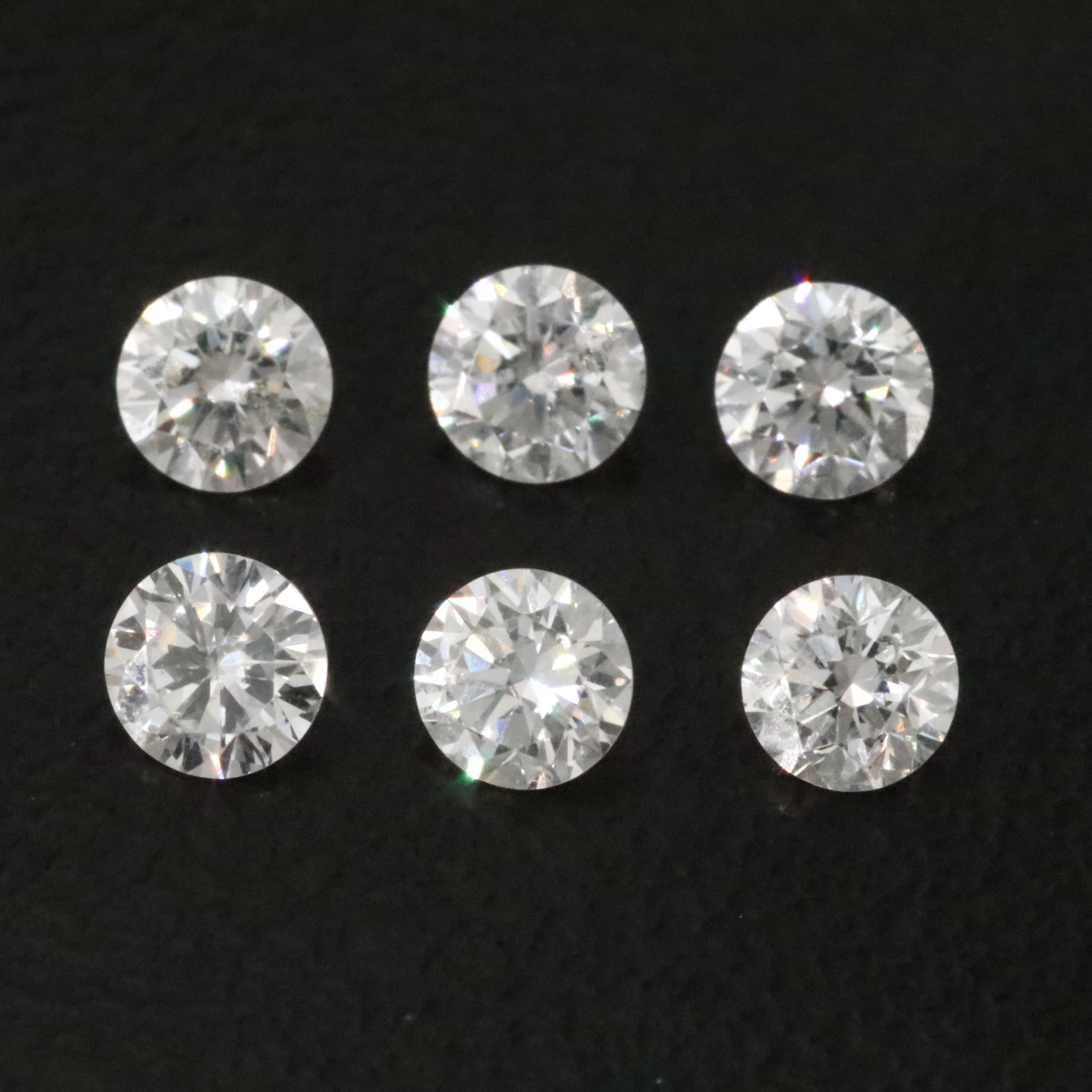 Loose 1.06 CTW Lab Grown Diamond Lot