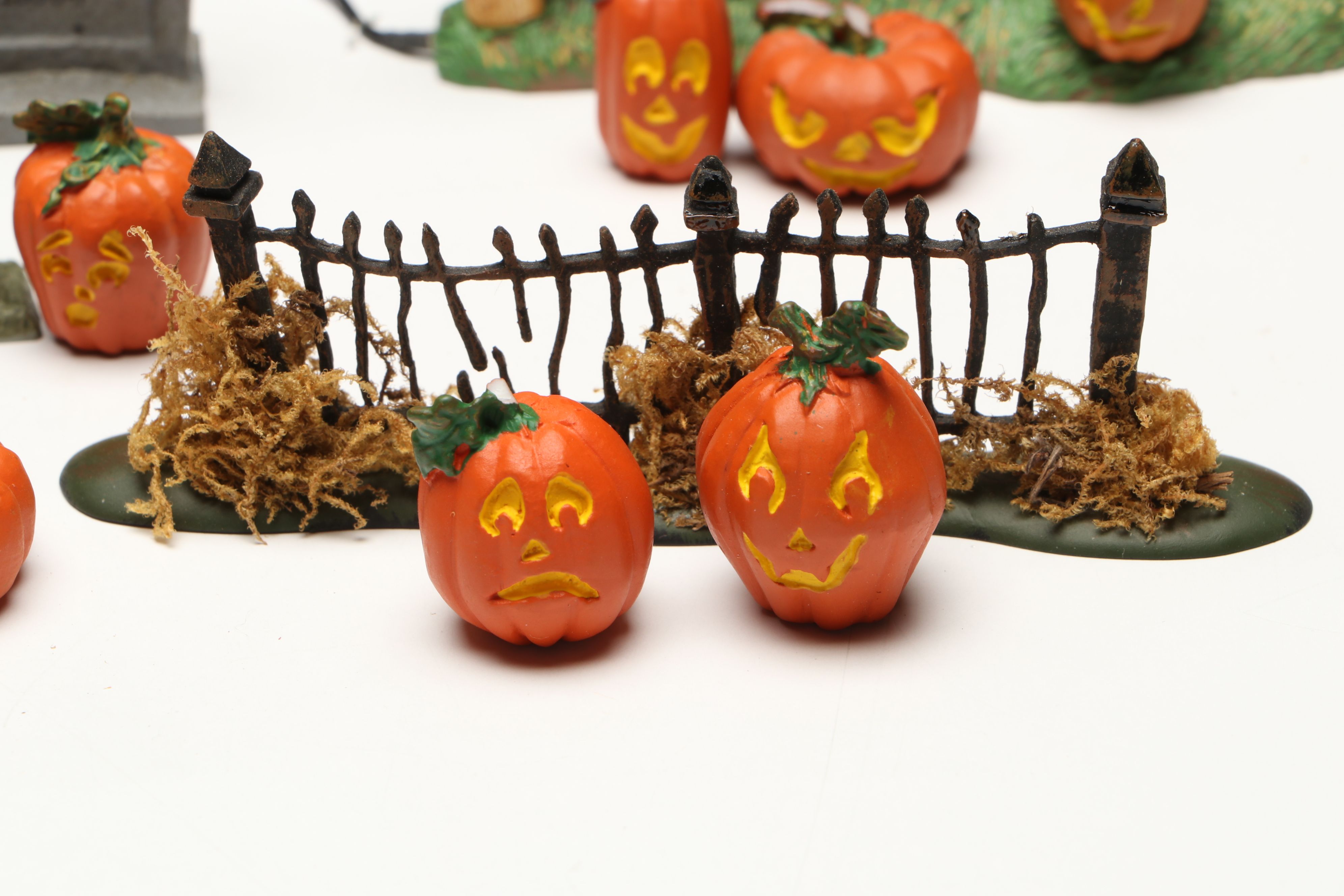 Department 56 Halloween Village Décor Featuring "Black Widow Dating Service"