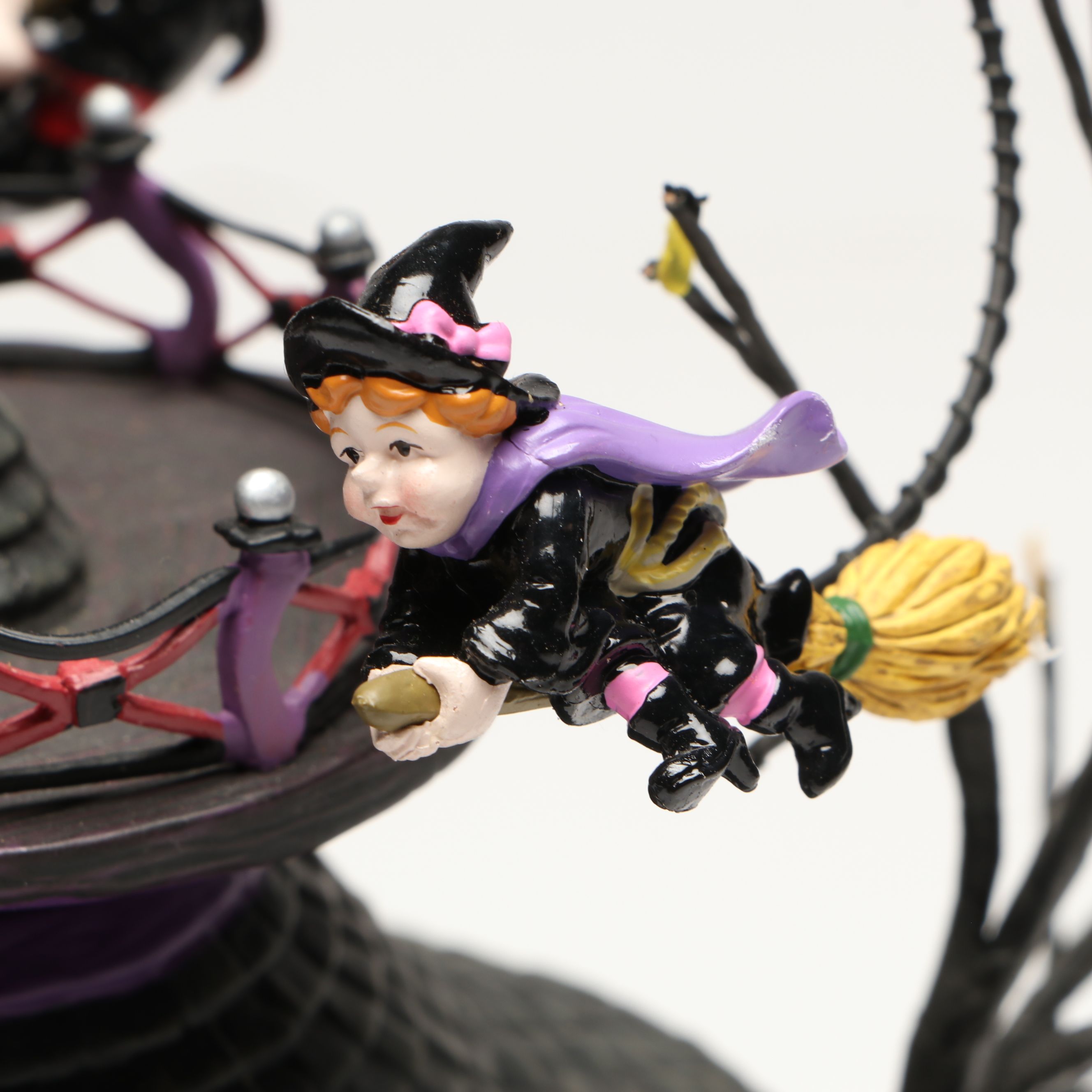 Department 56 Halloween Village Décor Featuring "Black Widow Dating Service"