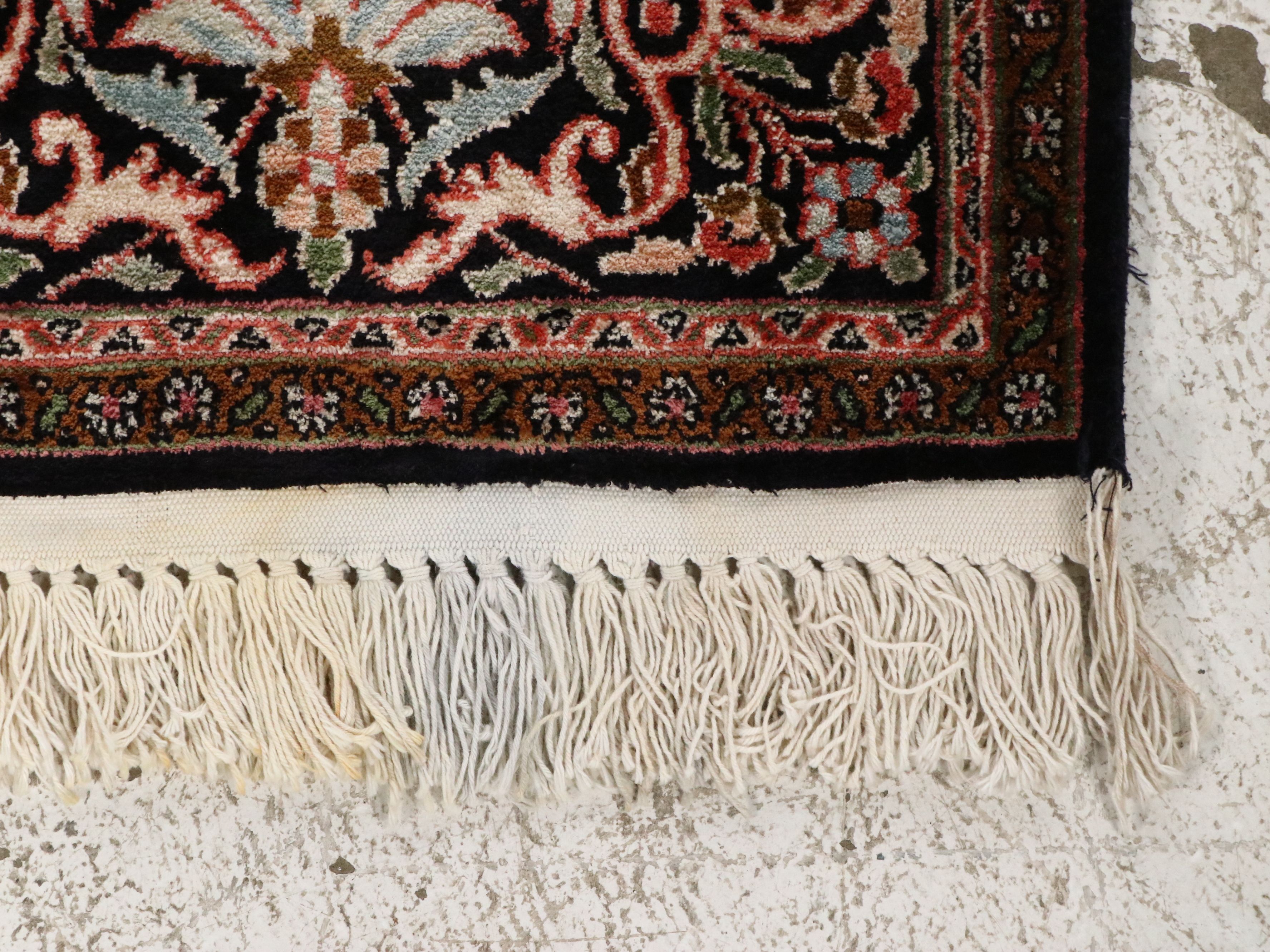 4'2 x 7'5 Hand-Knotted Persian Tabriz Area Rug