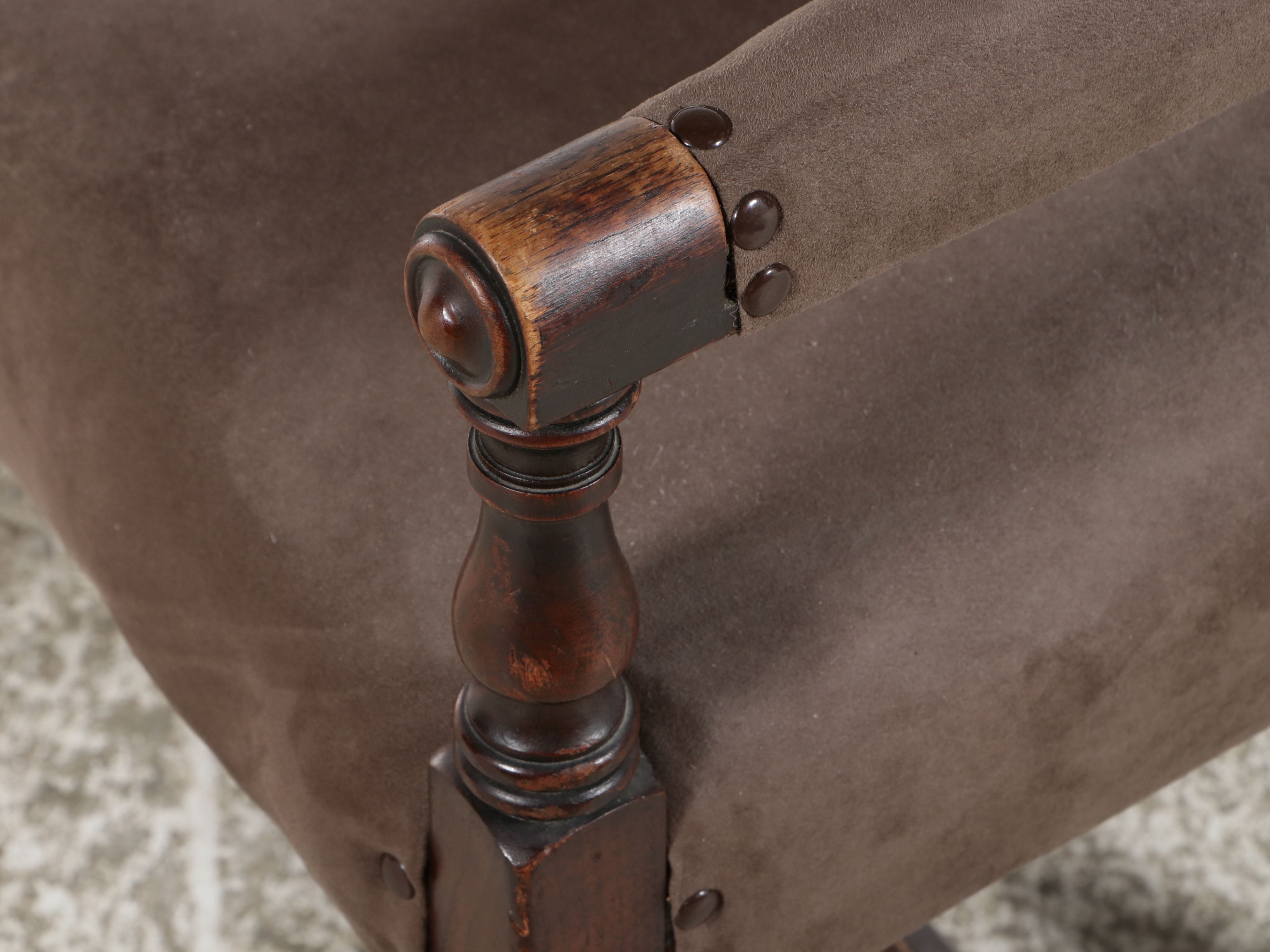 Pair of Jacobean Revival Inspired Armchairs