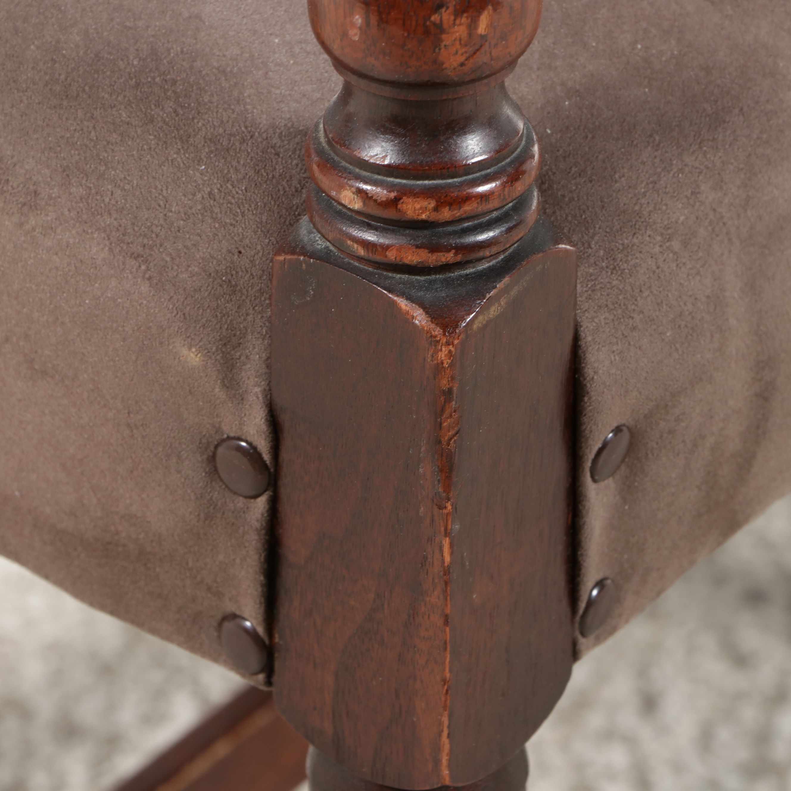 Pair of Jacobean Revival Inspired Armchairs