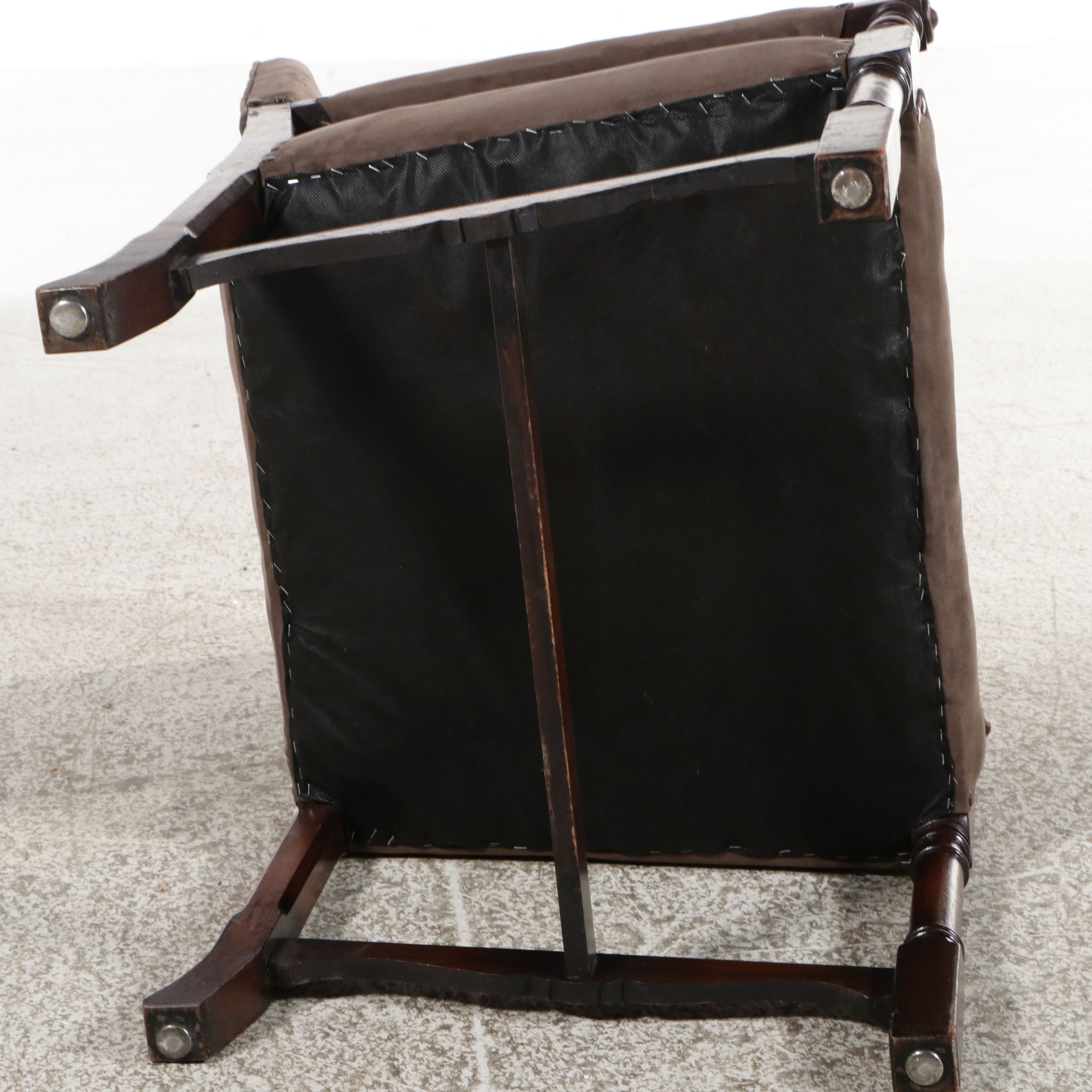 Pair of Jacobean Revival Inspired Armchairs