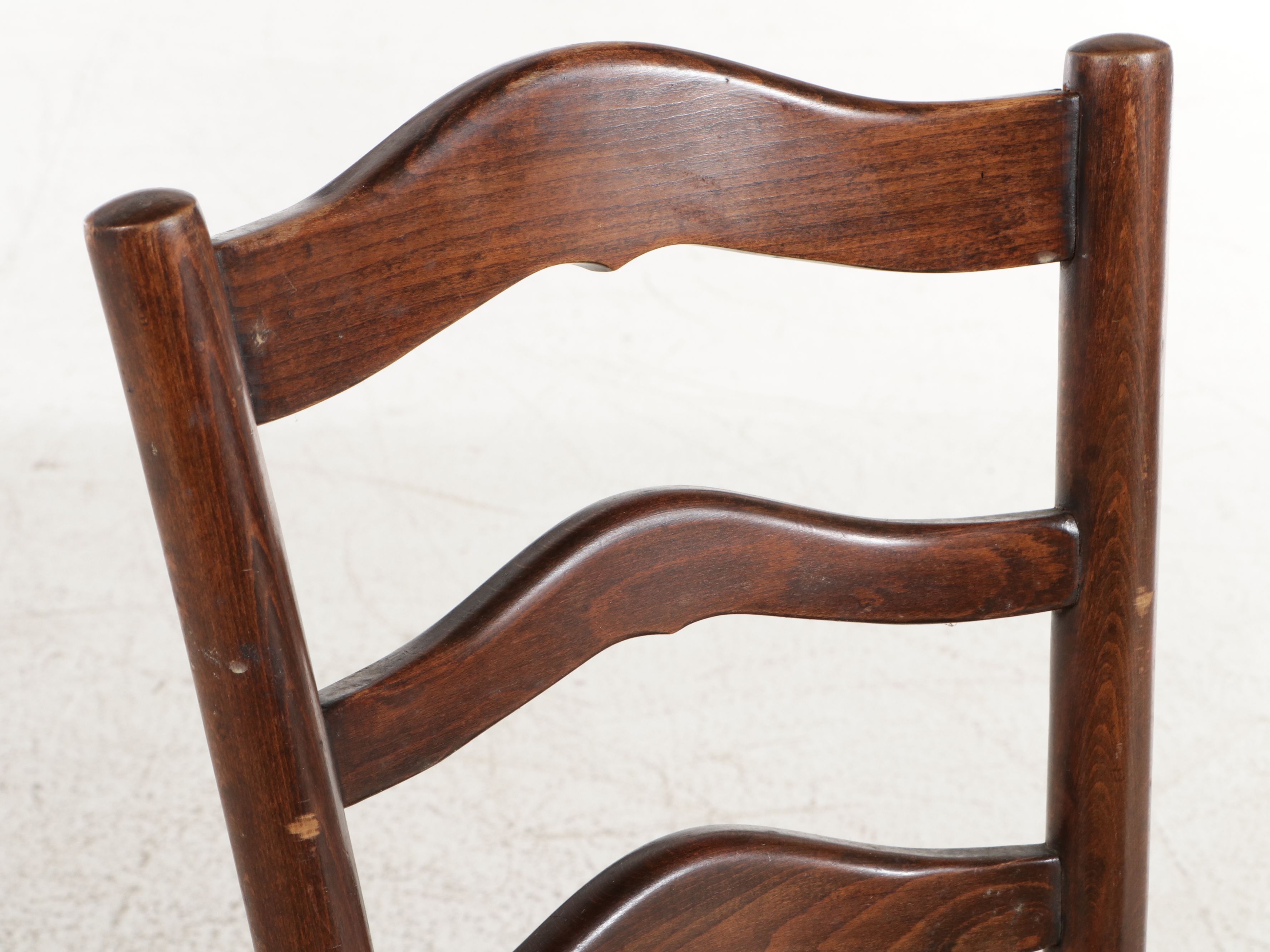 Set of Four Thonet Style Bentwood Side Chairs, Early 20th Century