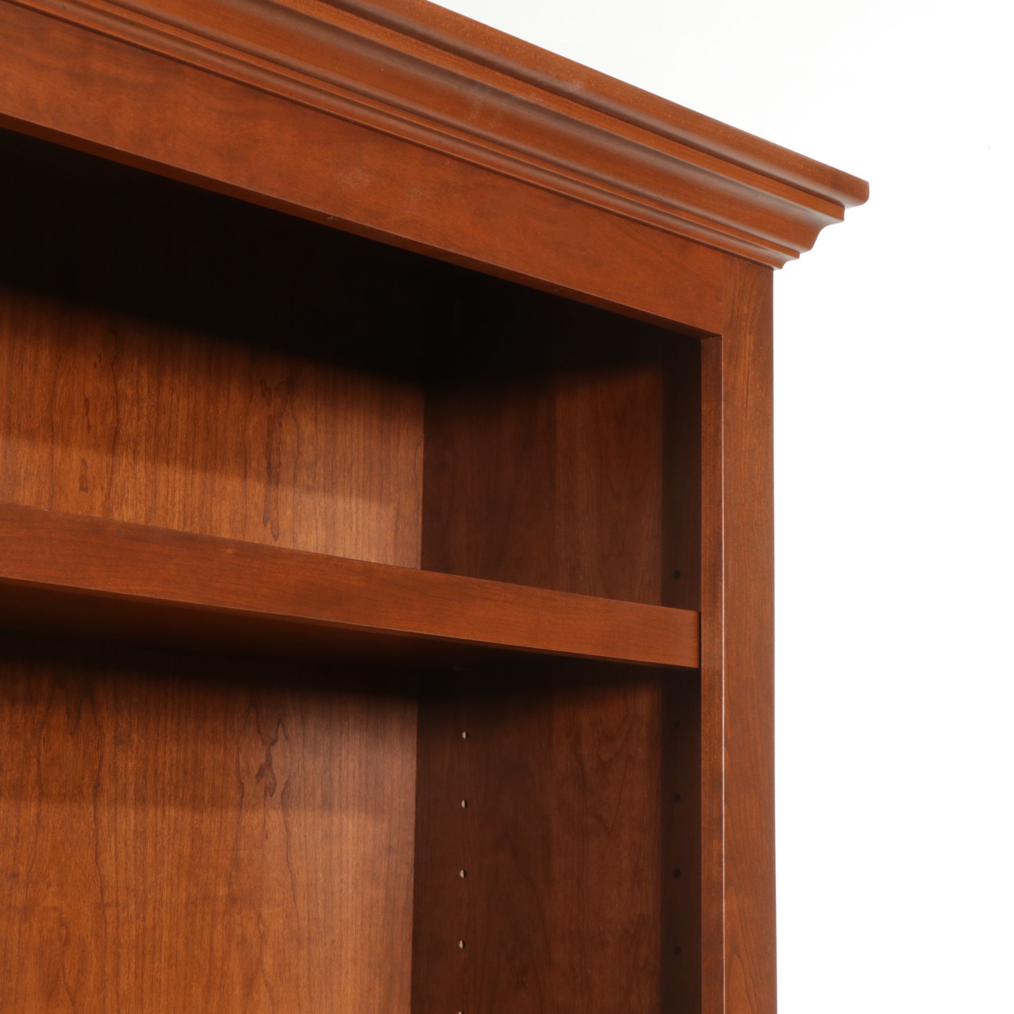 Amish Originals Furniture Cherry Finish Filing Cabinet Bookcase