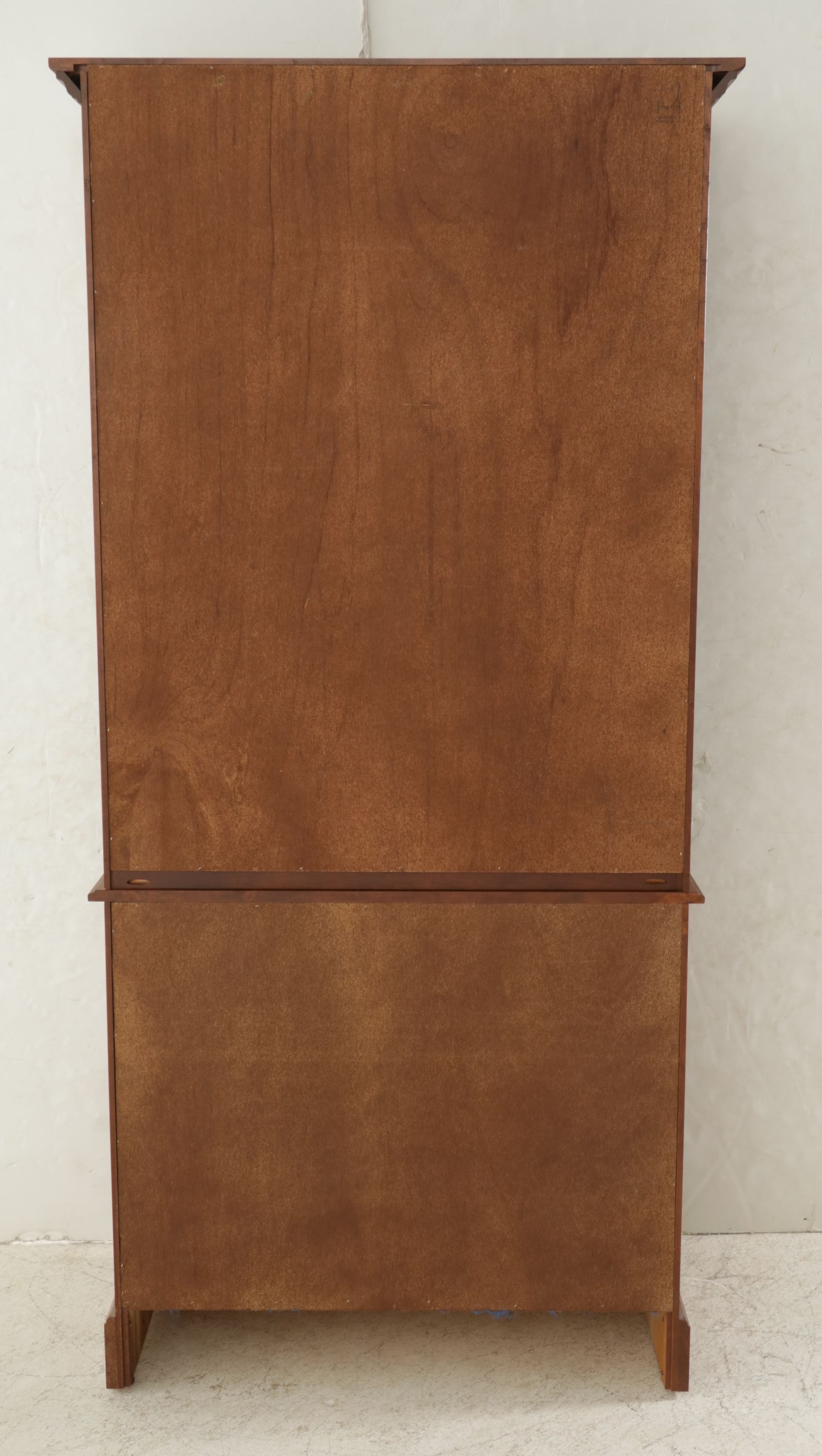 Amish Originals Furniture Cherry Finish Filing Cabinet Bookcase