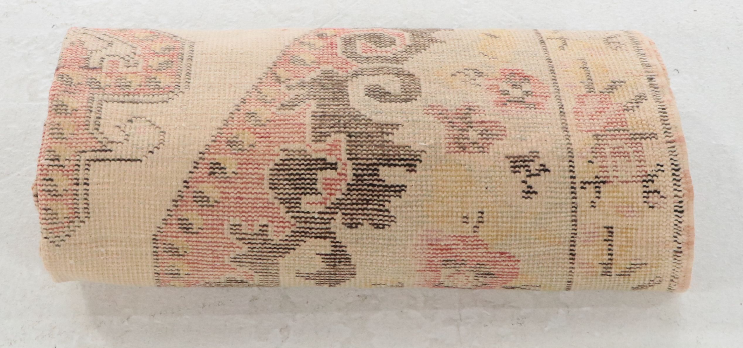 3'11 x 7'4 Hand-Knotted Turkish Oushak Area Rug