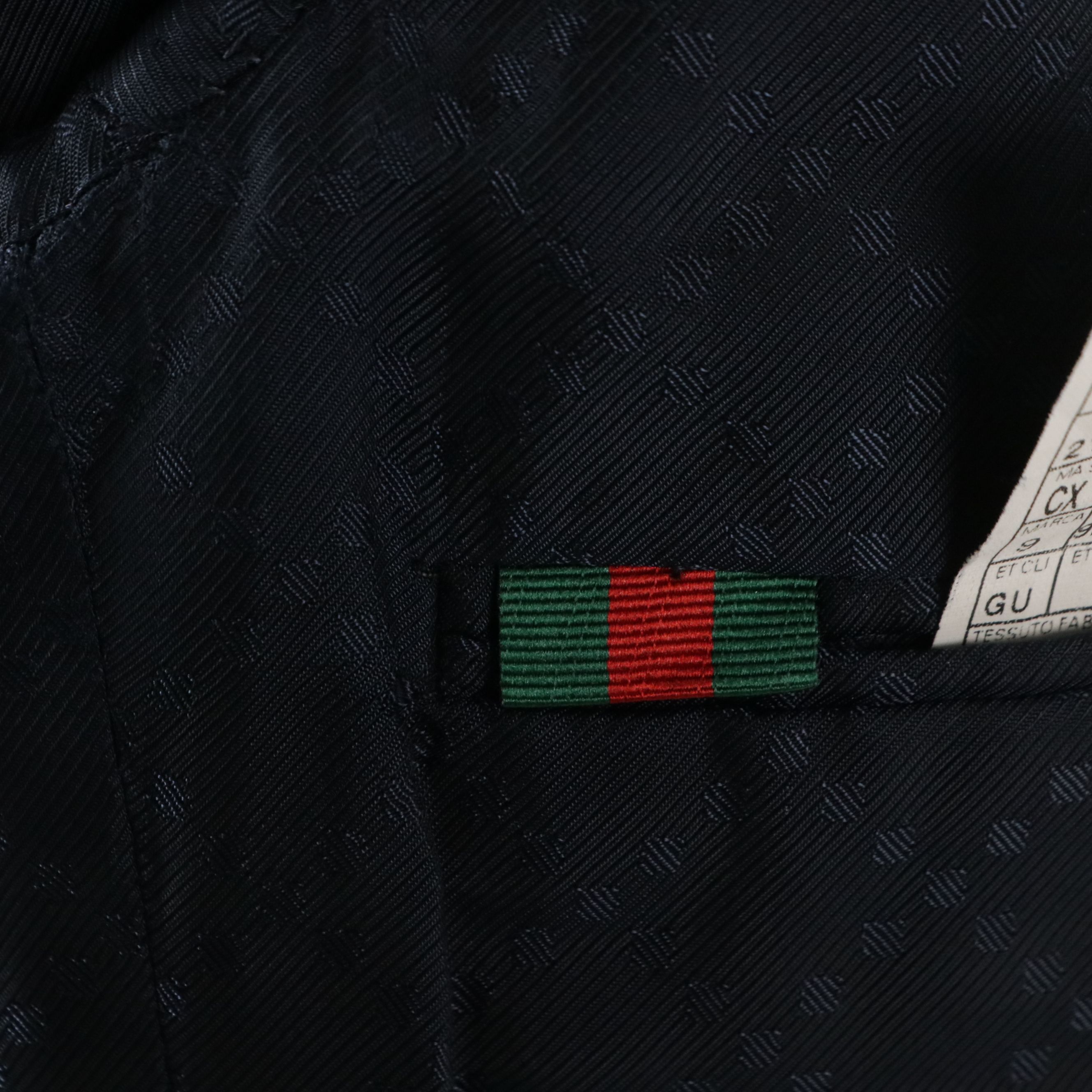 Men's Gucci Sport Coat in Navy Cotton Canvas