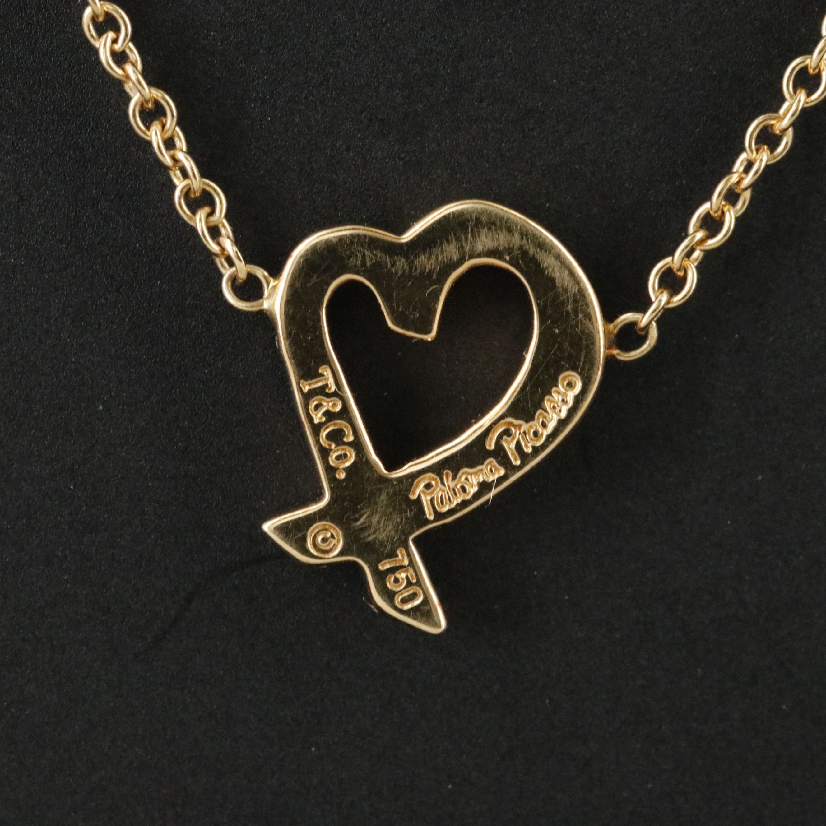 Paloma Picasso for Tiffany & Co. 18K Loving Heart Necklace