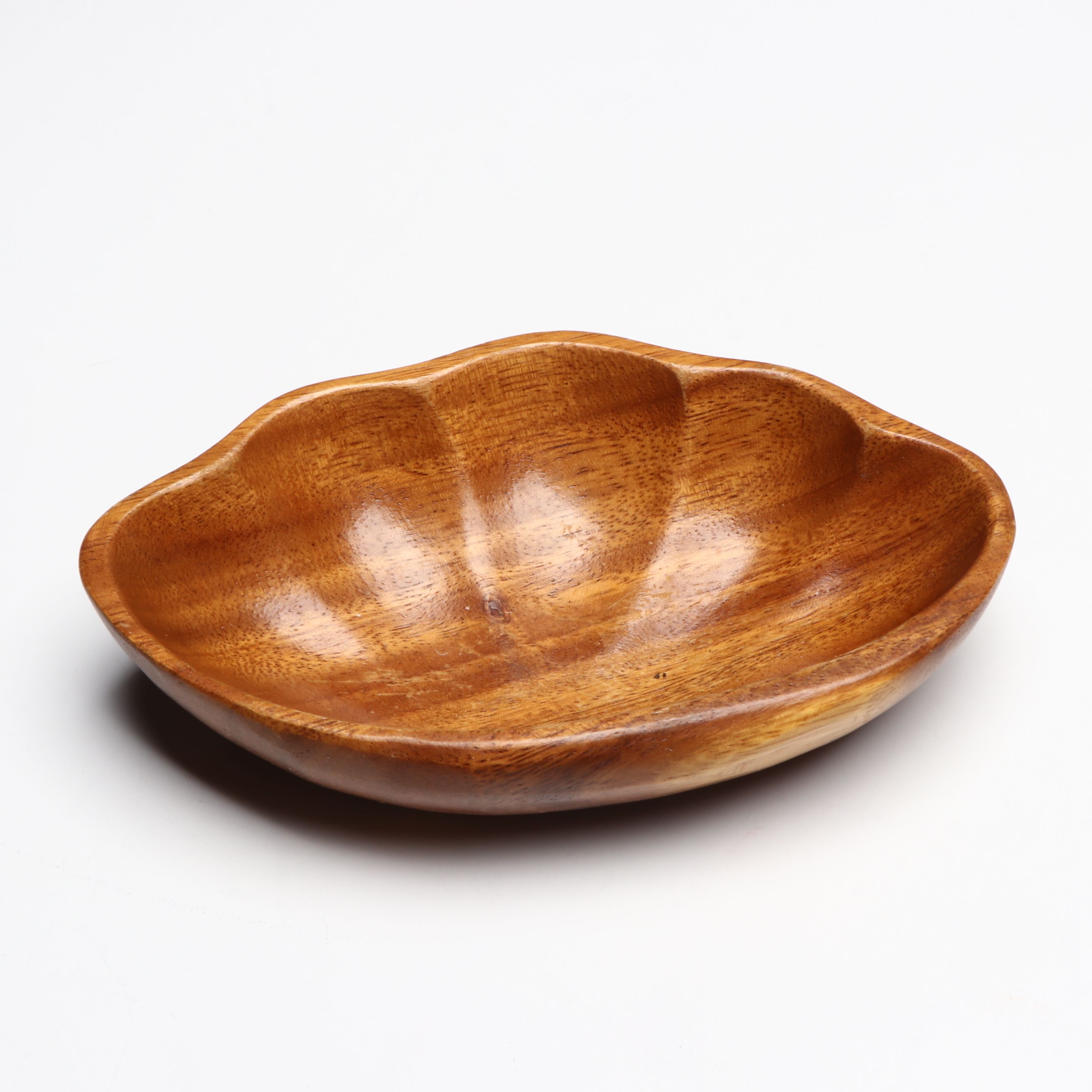 Carved Monkey Pod and Mango Wood Serving, Salad, and Other Bowls