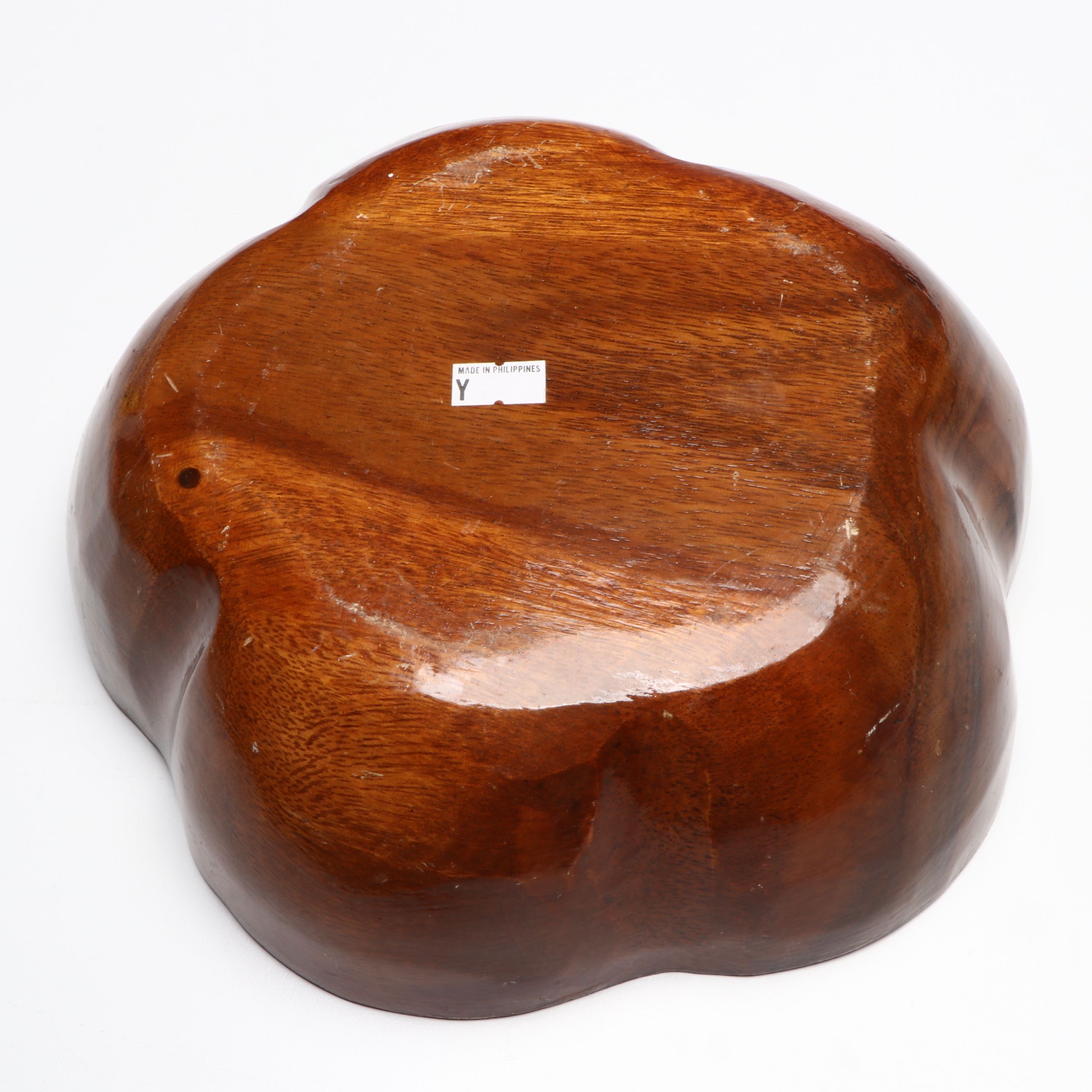 Carved Monkey Pod and Mango Wood Serving, Salad, and Other Bowls