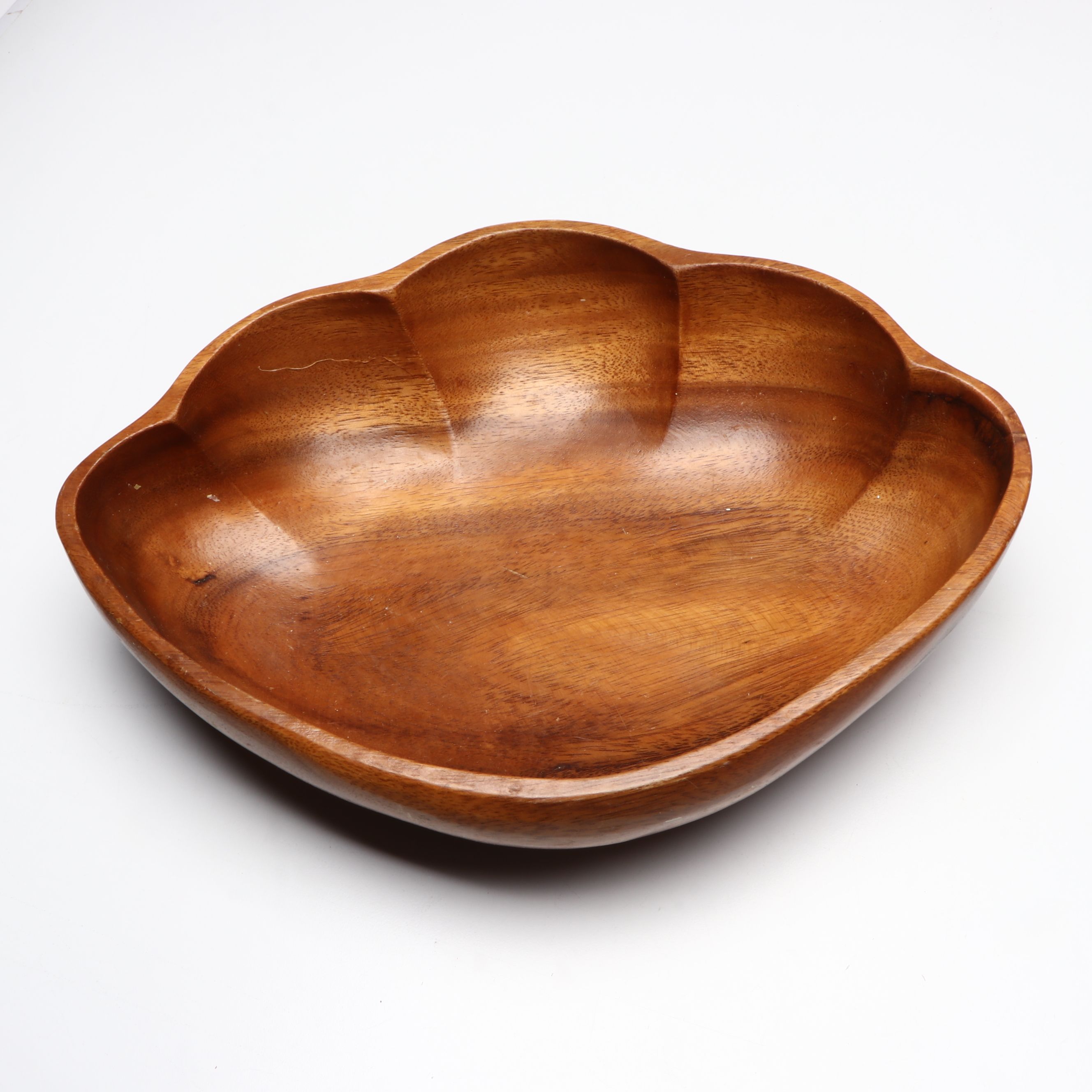 Carved Monkey Pod and Mango Wood Serving, Salad, and Other Bowls