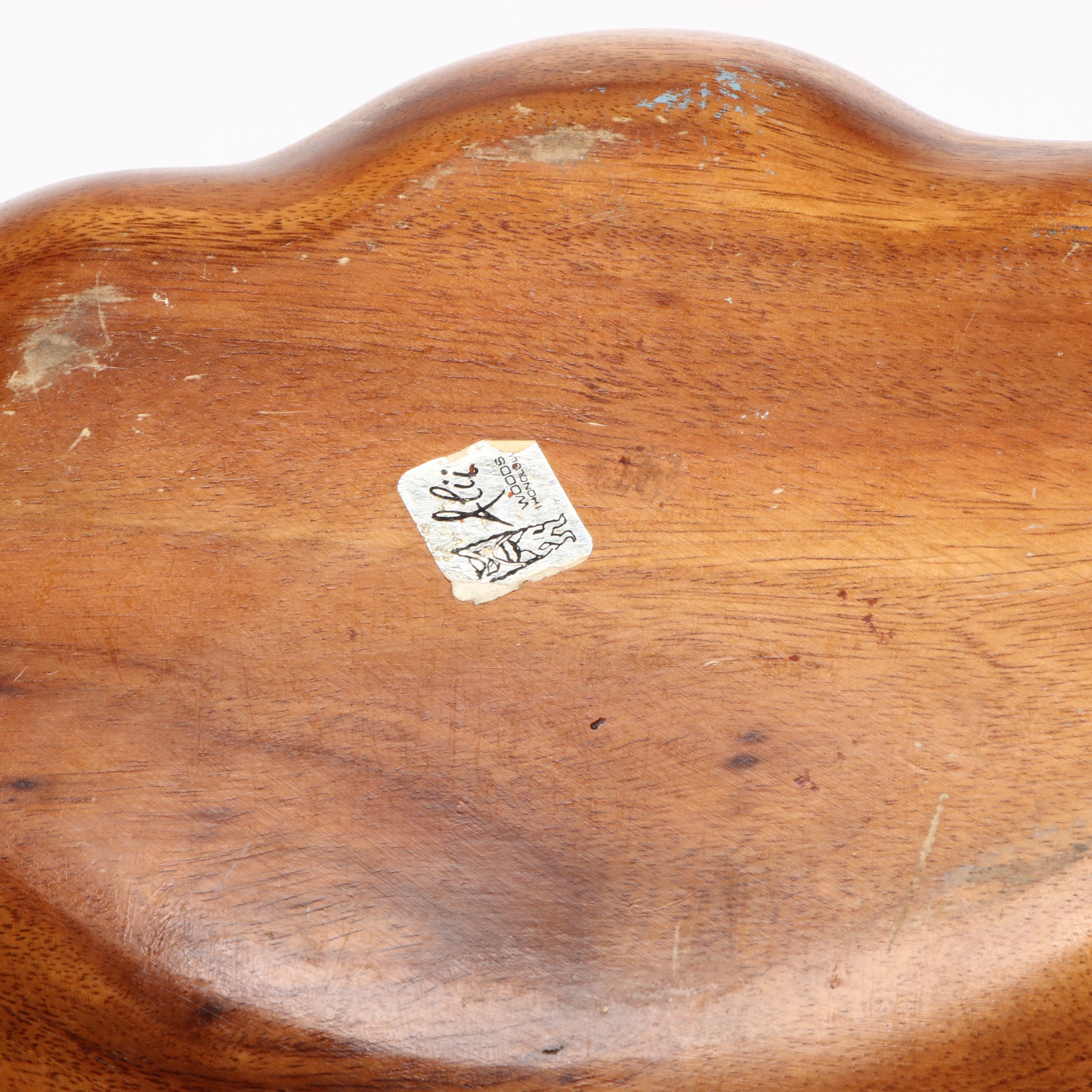 Carved Monkey Pod and Mango Wood Serving, Salad, and Other Bowls