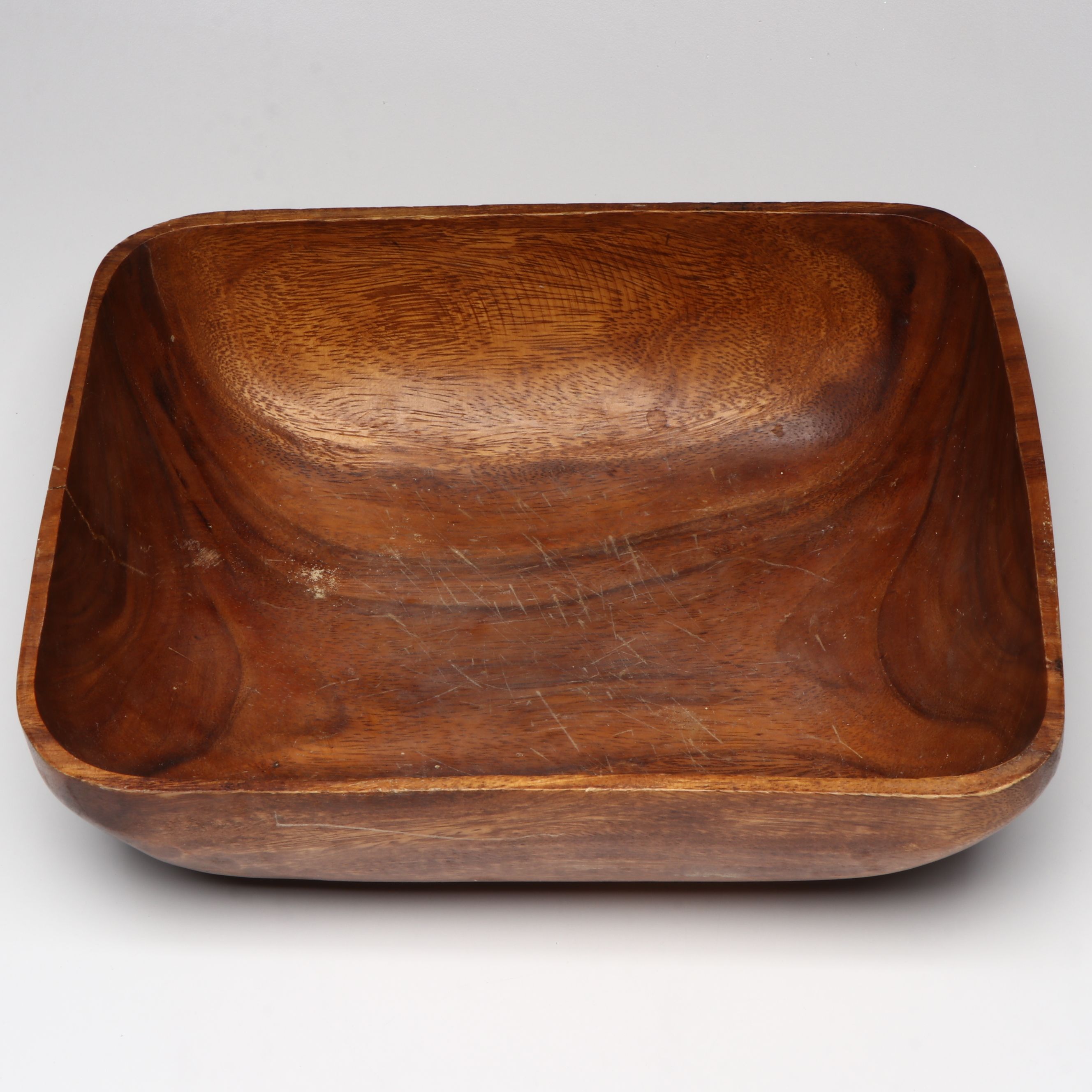 Carved Monkey Pod and Mango Wood Serving, Salad, and Other Bowls