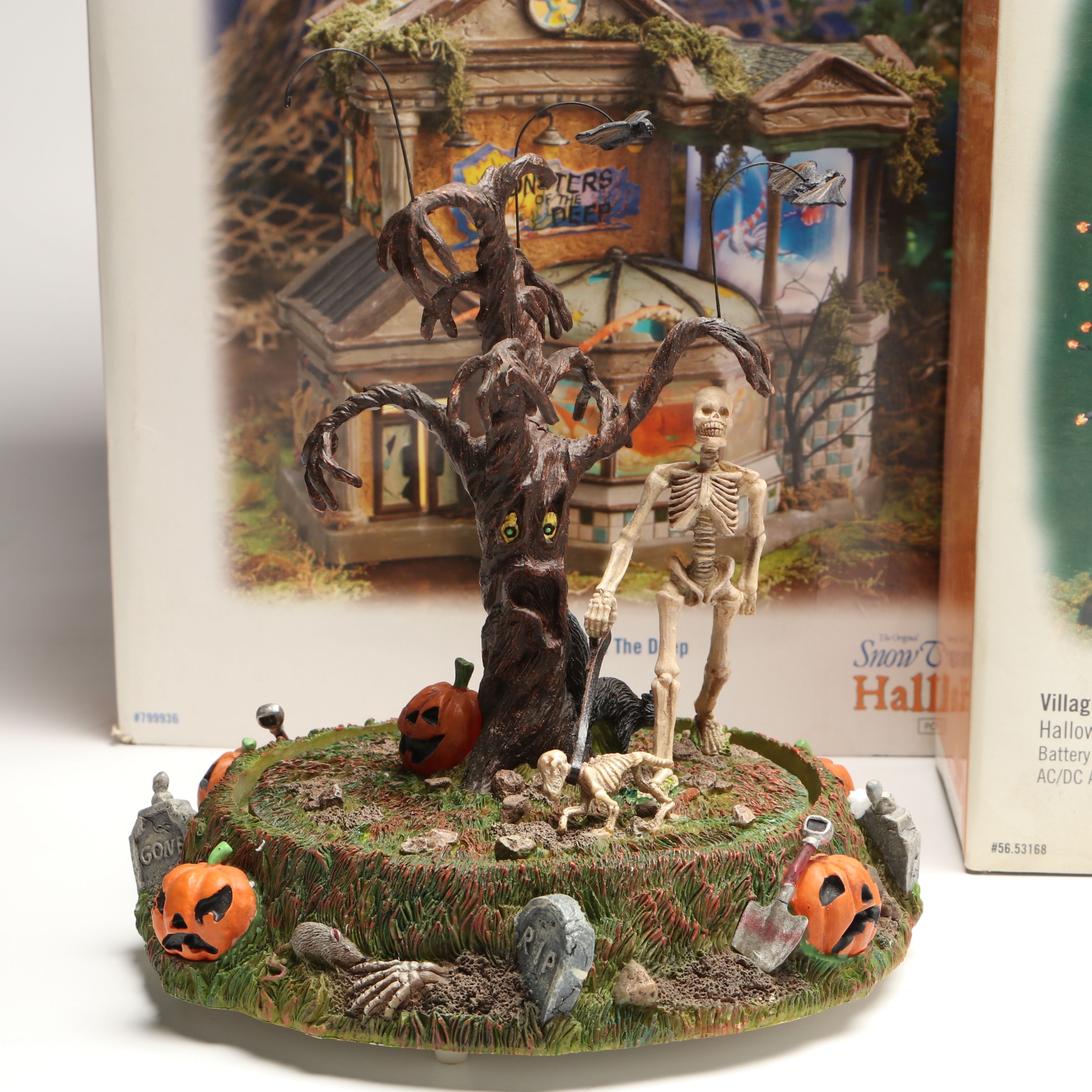 Department 56 Halloween Village Décor Featuring "Monsters Of The Deep"