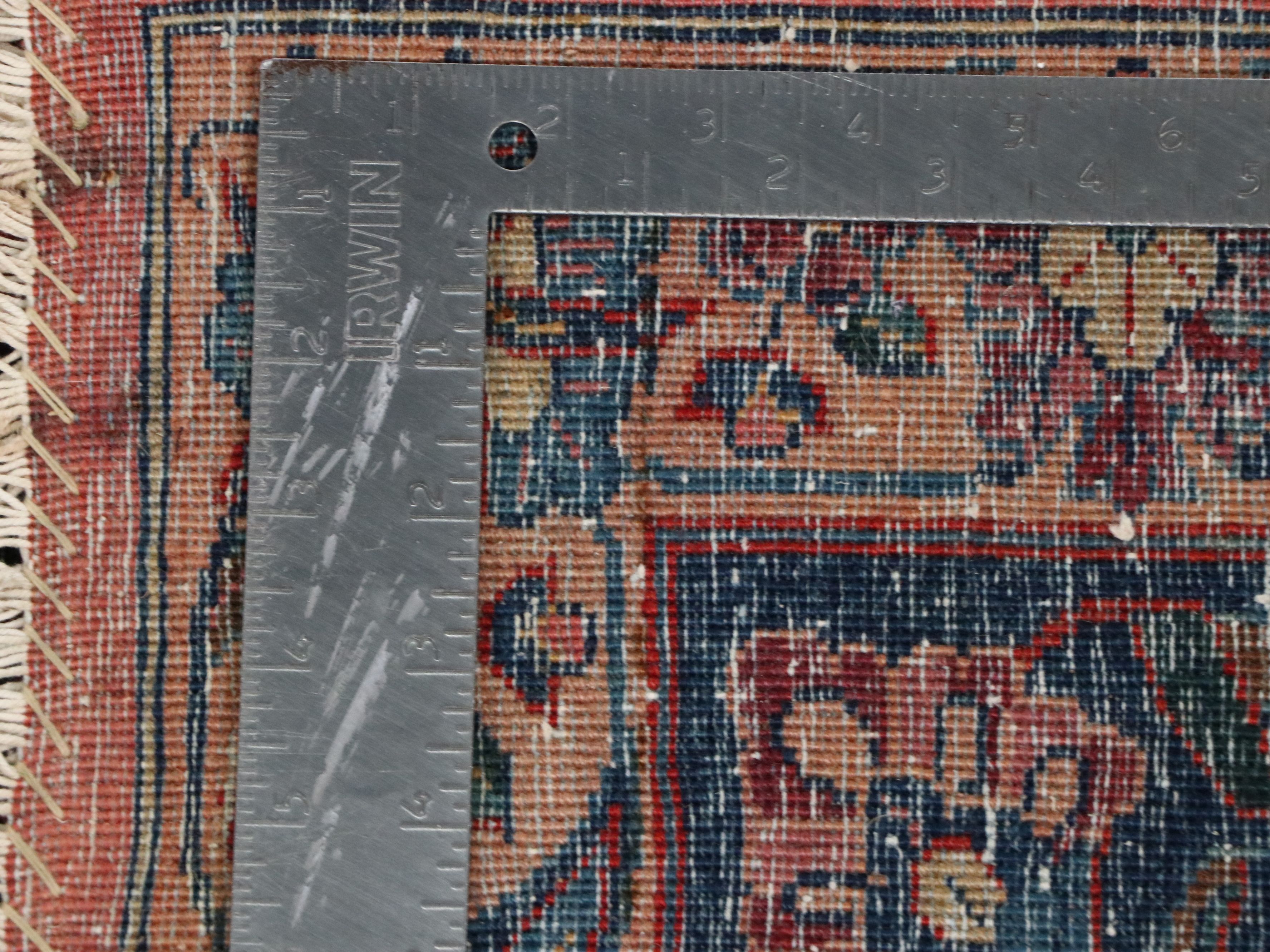 Antique 10'1 x 18'4 Hand-Knotted Persian Sarouk Room-Sized Rug