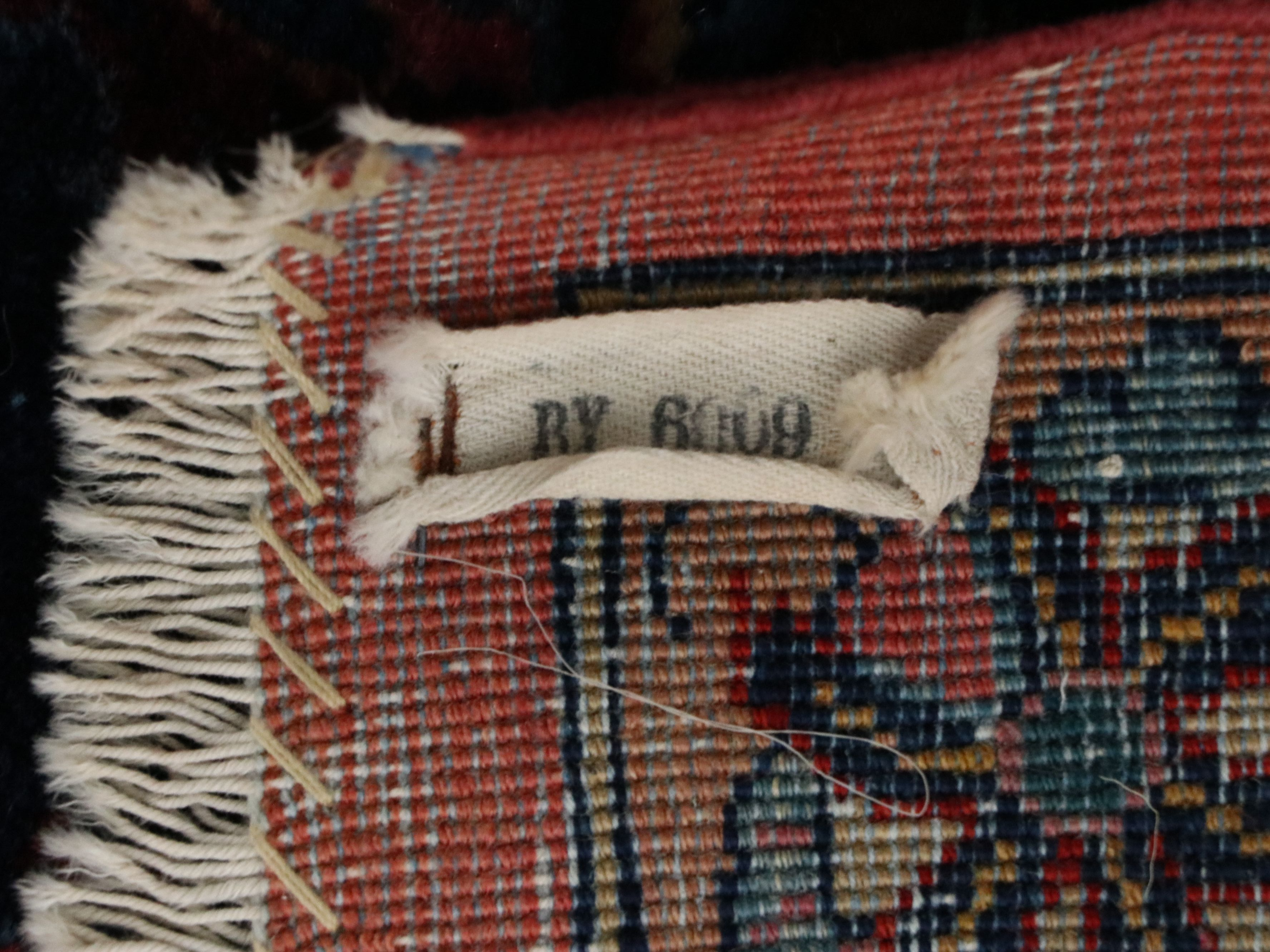 Antique 10'1 x 18'4 Hand-Knotted Persian Sarouk Room-Sized Rug