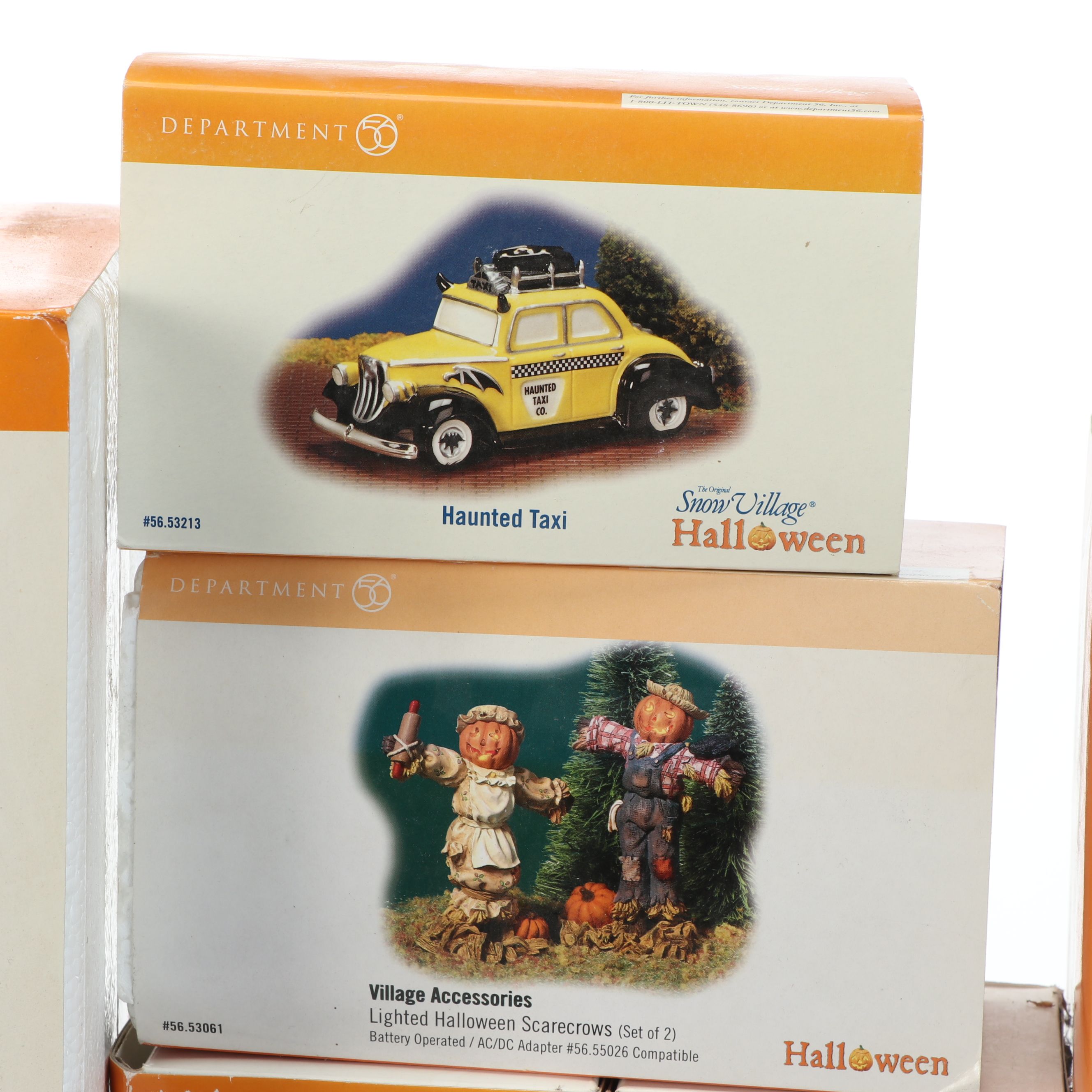 Dept. 56 Collector's Edition "Dead Creek Mill" with More Halloween Sets