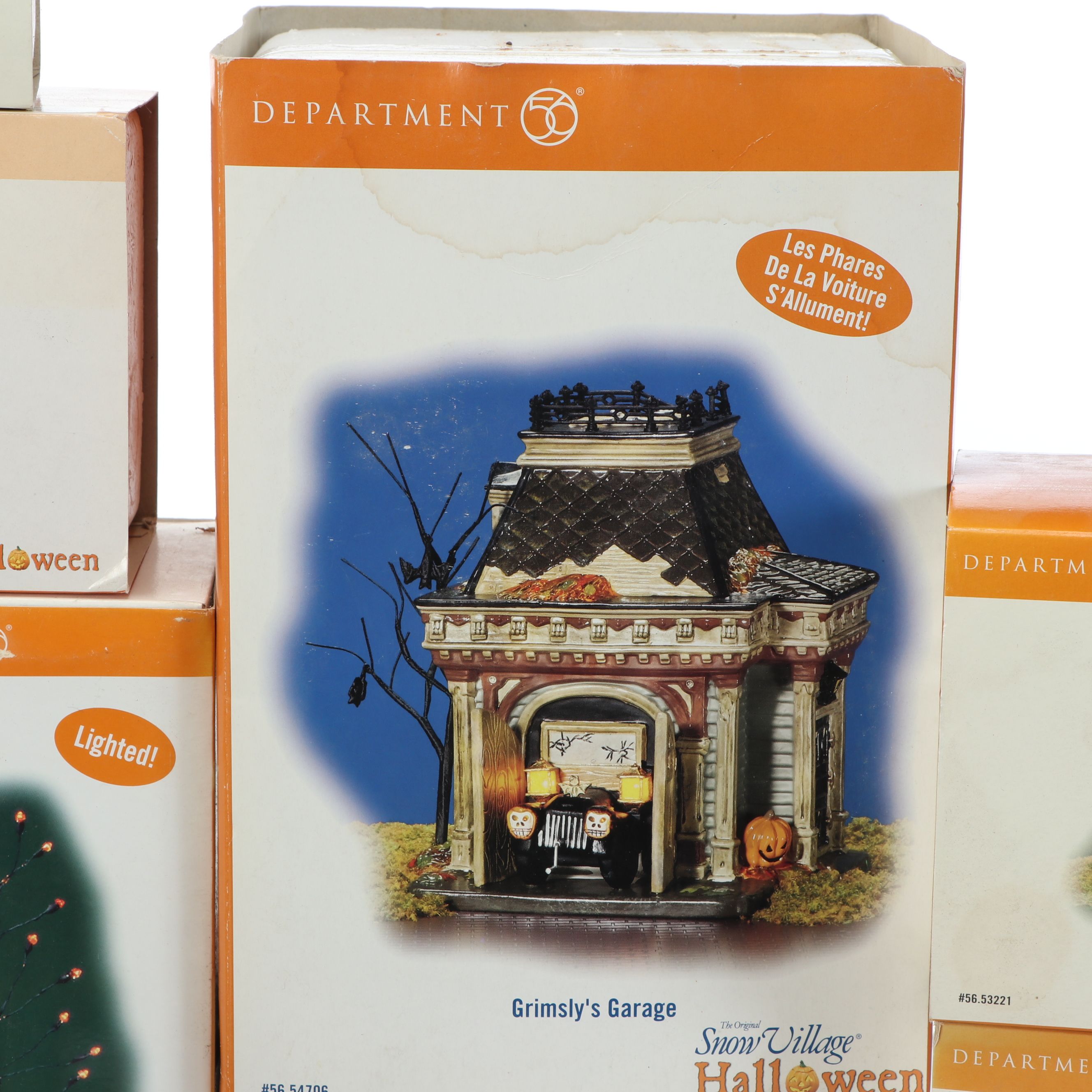 Dept. 56 Collector's Edition "Dead Creek Mill" with More Halloween Sets