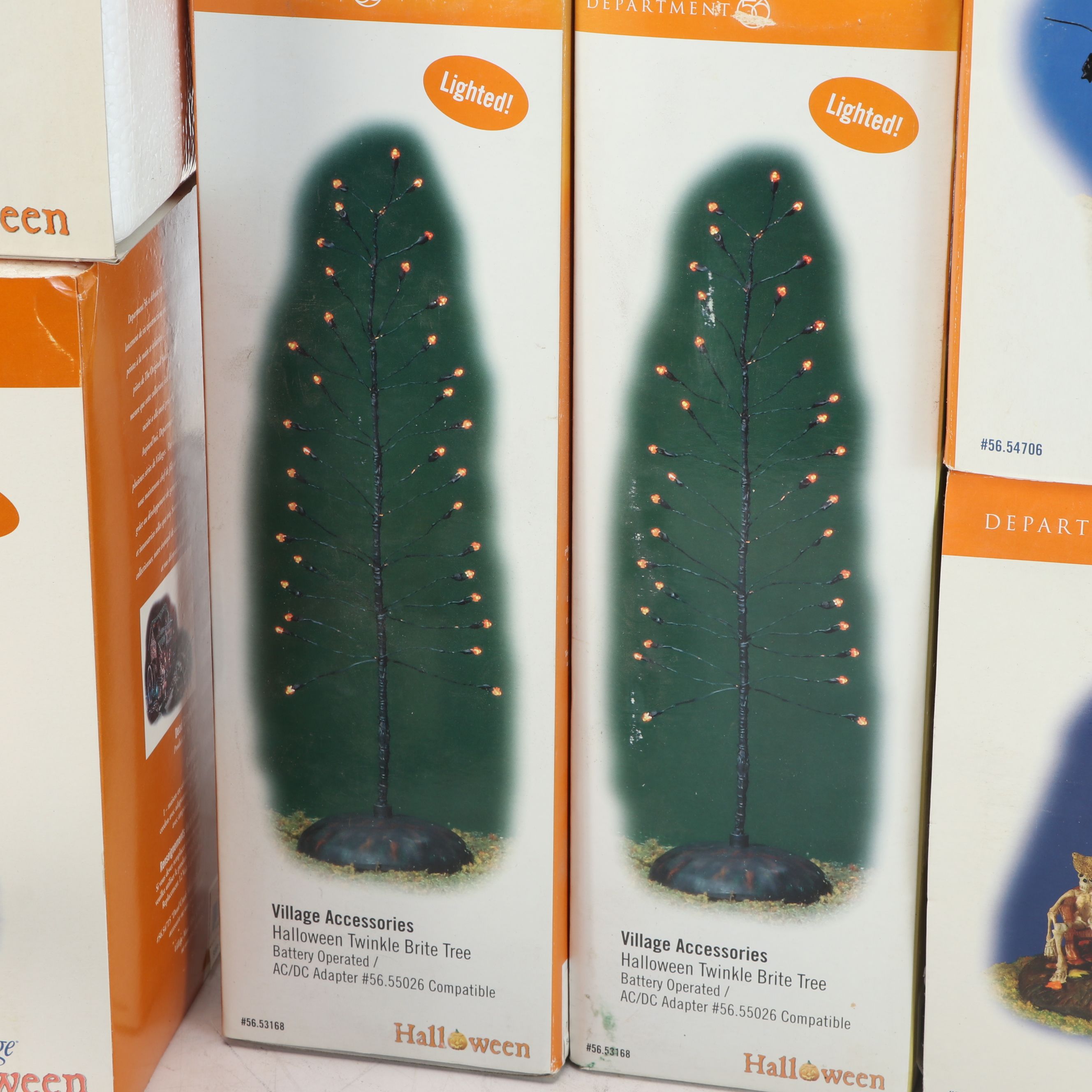 Dept. 56 Collector's Edition "Dead Creek Mill" with More Halloween Sets