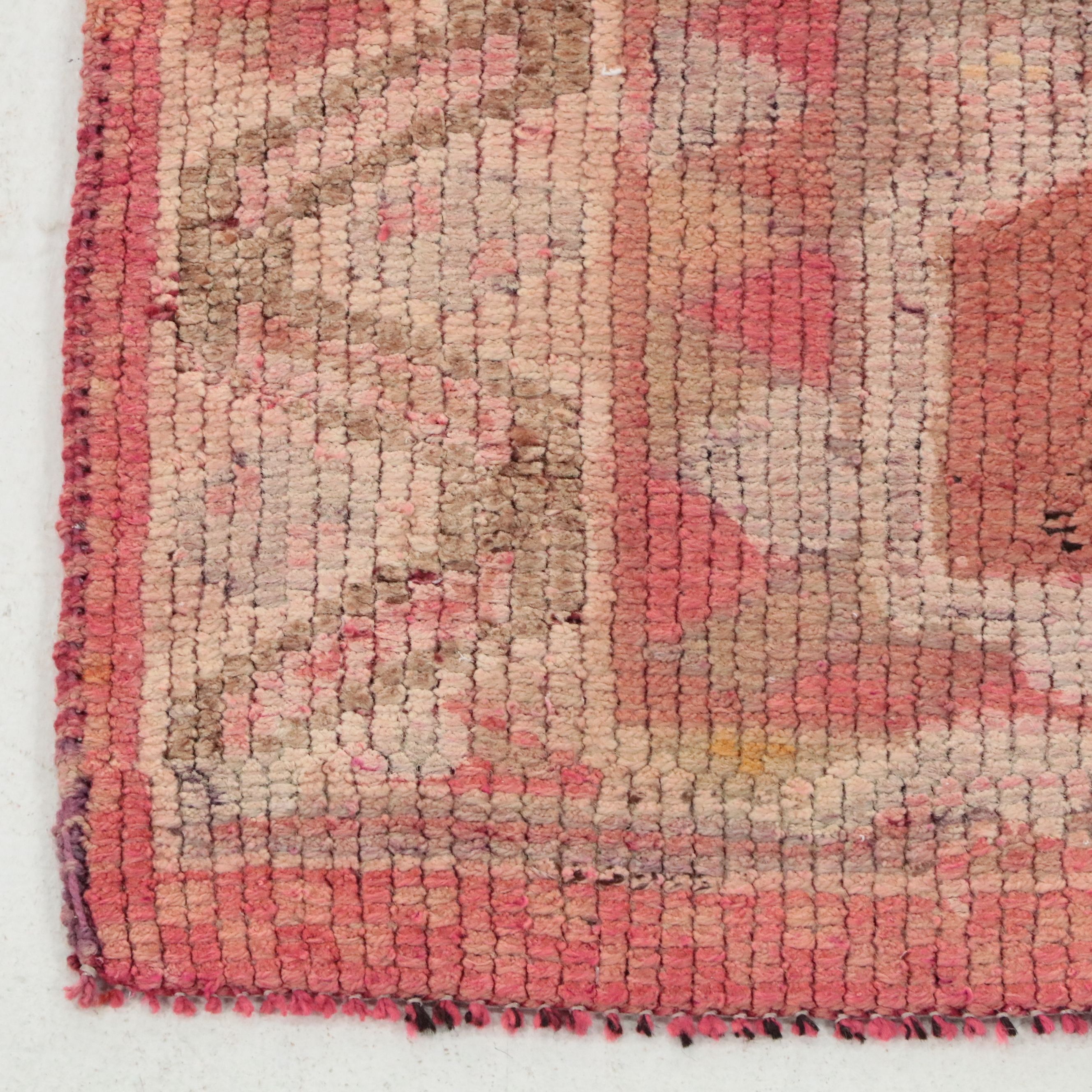 2'8 x 8'9 Hand-Knotted Turkish Anatolian Carpet Runner