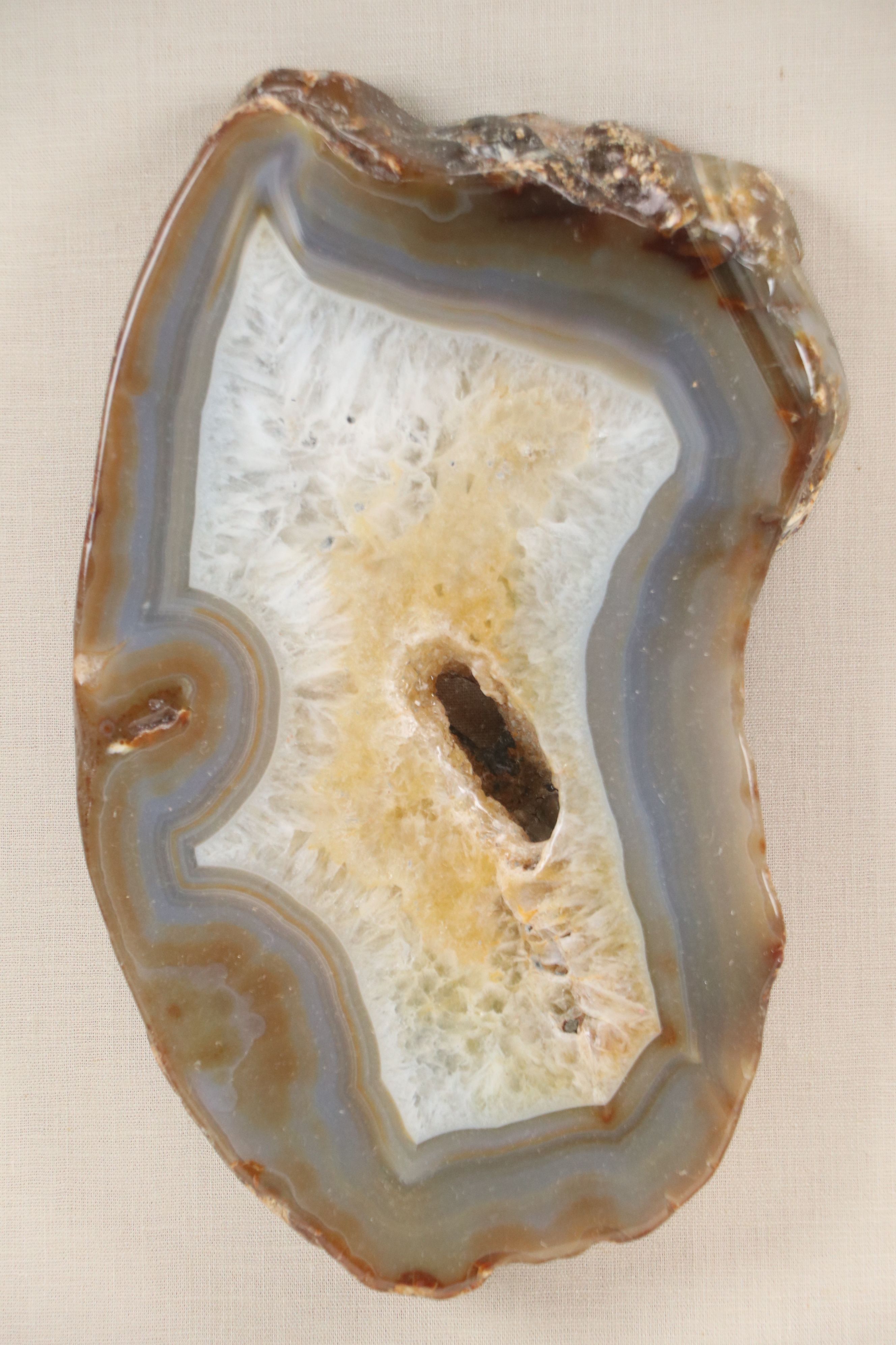 Sliced Agate Specimen, 20th Century