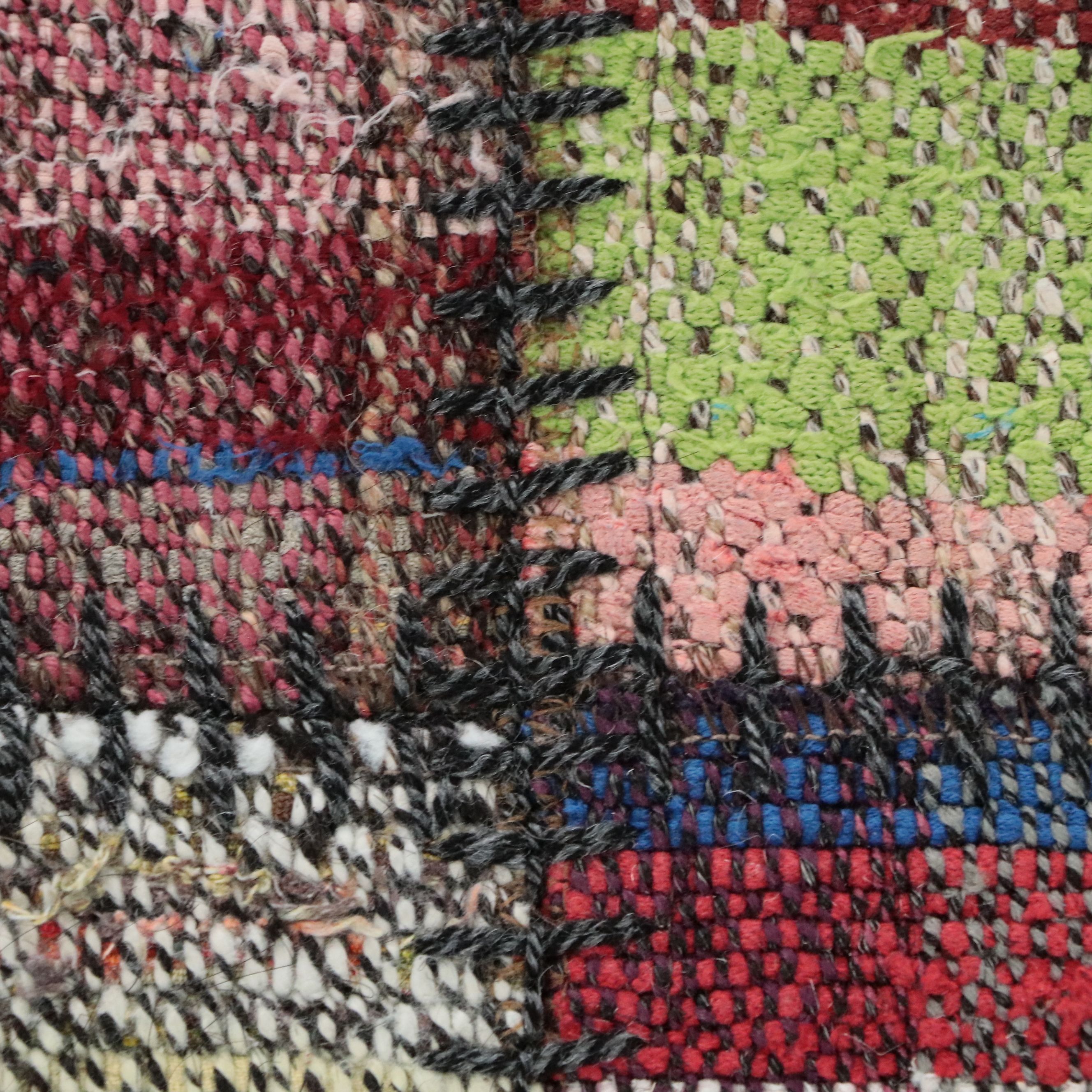 8'10 x 11'6 Mixed Technique Turkish Patchwork Kilim Area Rug