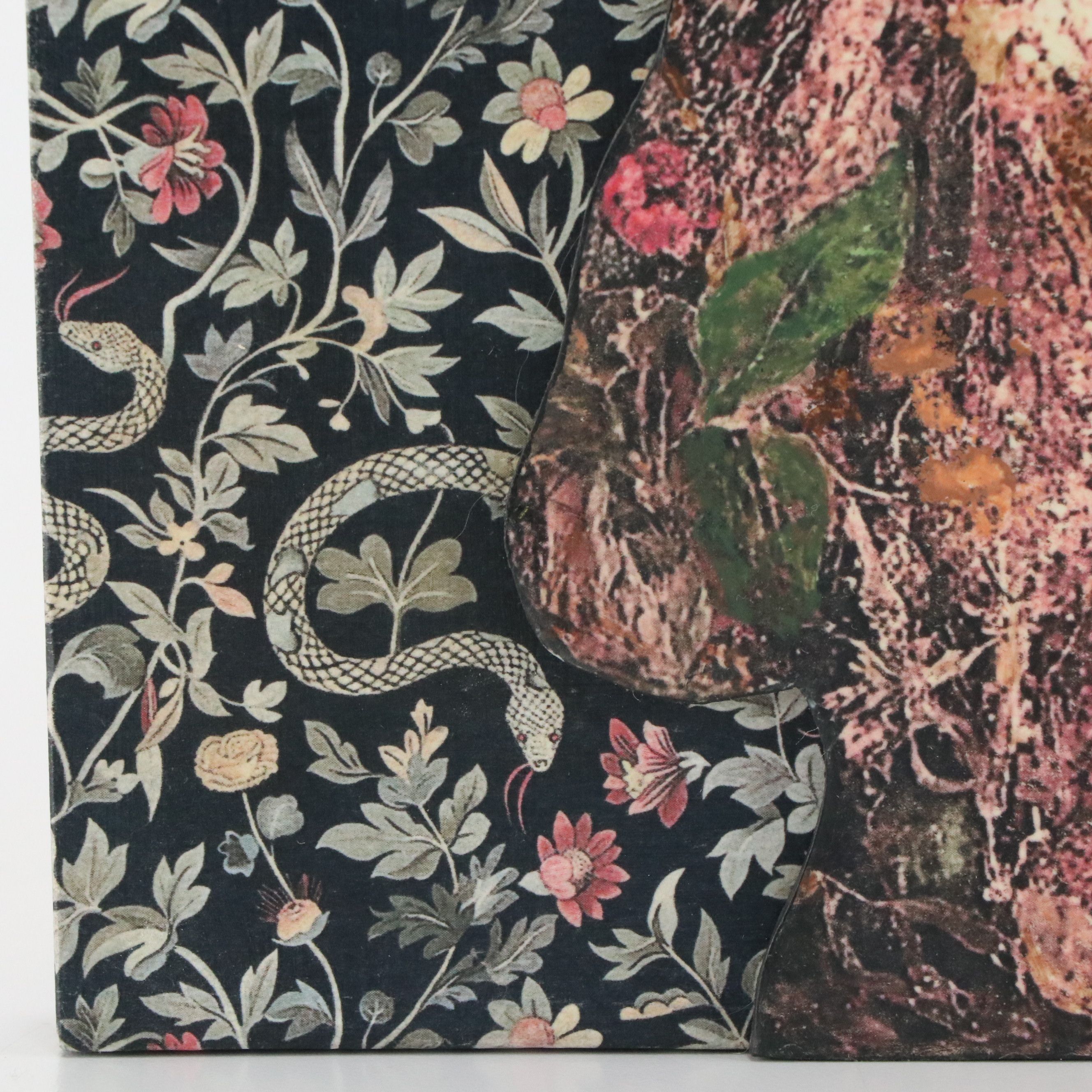 Deborah Kovacs-Sturdevant Mixed Media Assemblage "In the Garden," 2025