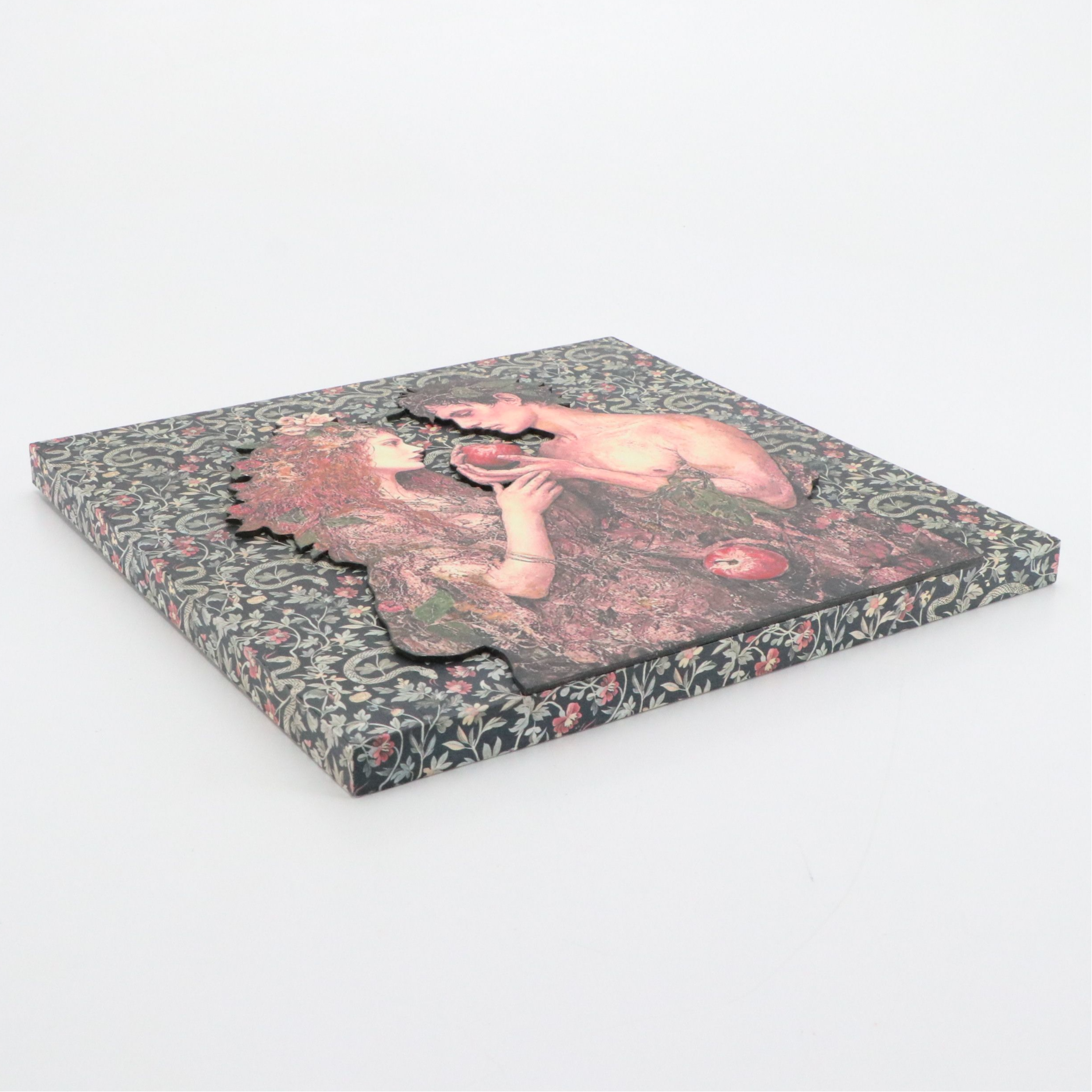 Deborah Kovacs-Sturdevant Mixed Media Assemblage "In the Garden," 2025