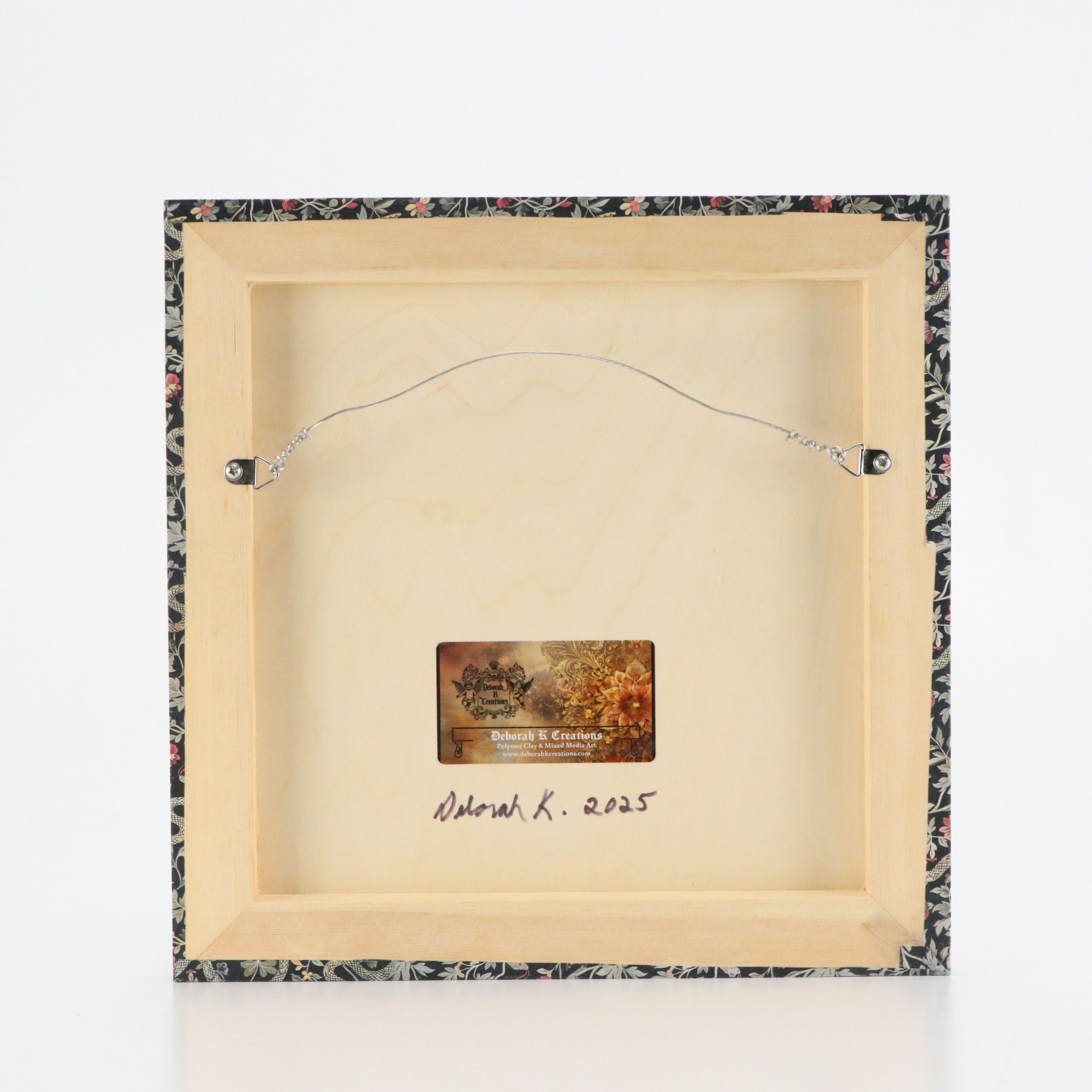 Deborah Kovacs-Sturdevant Mixed Media Assemblage "In the Garden," 2025