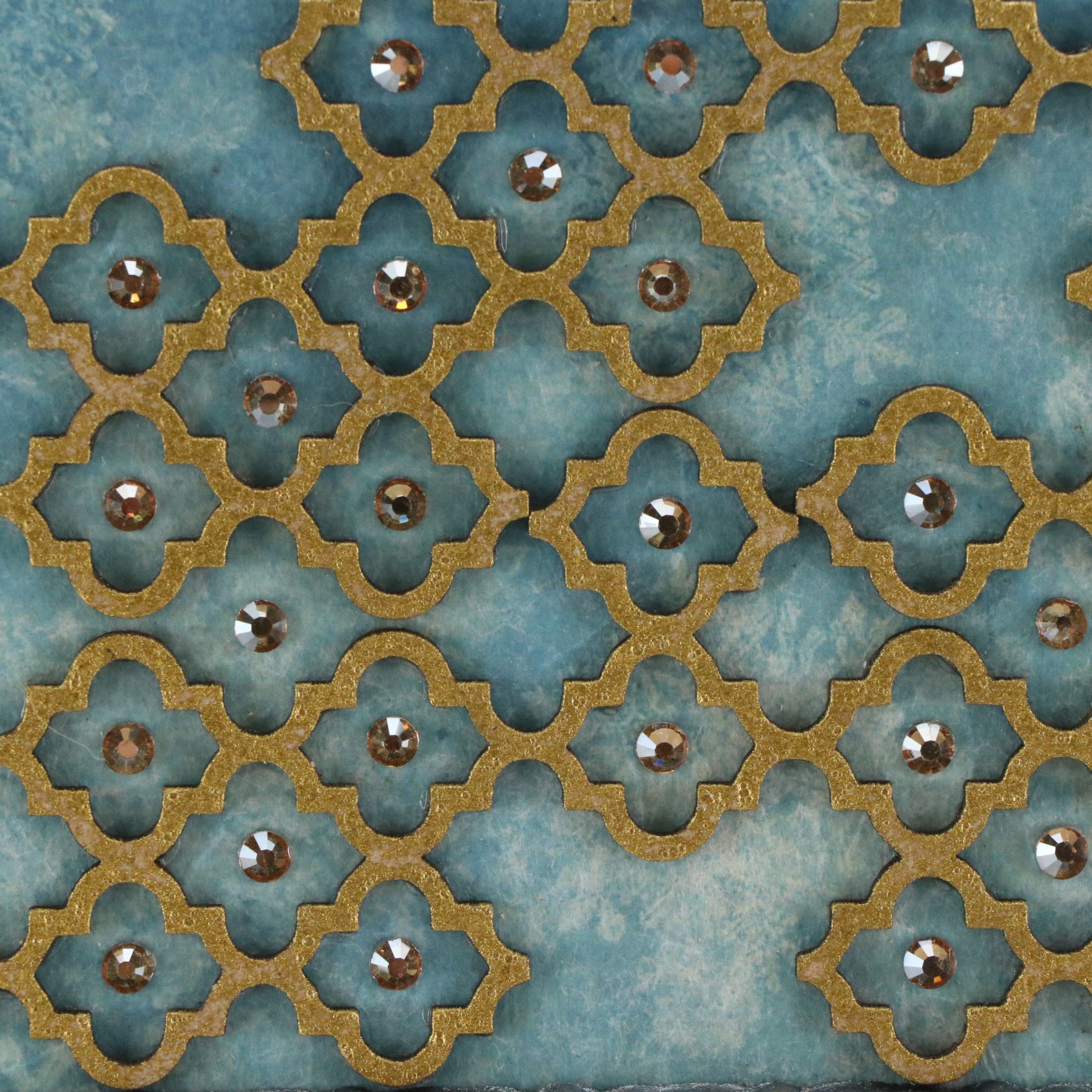 Deborah Kovacs-Sturdevant Mixed Media Assemblage of Renaissance Portrait