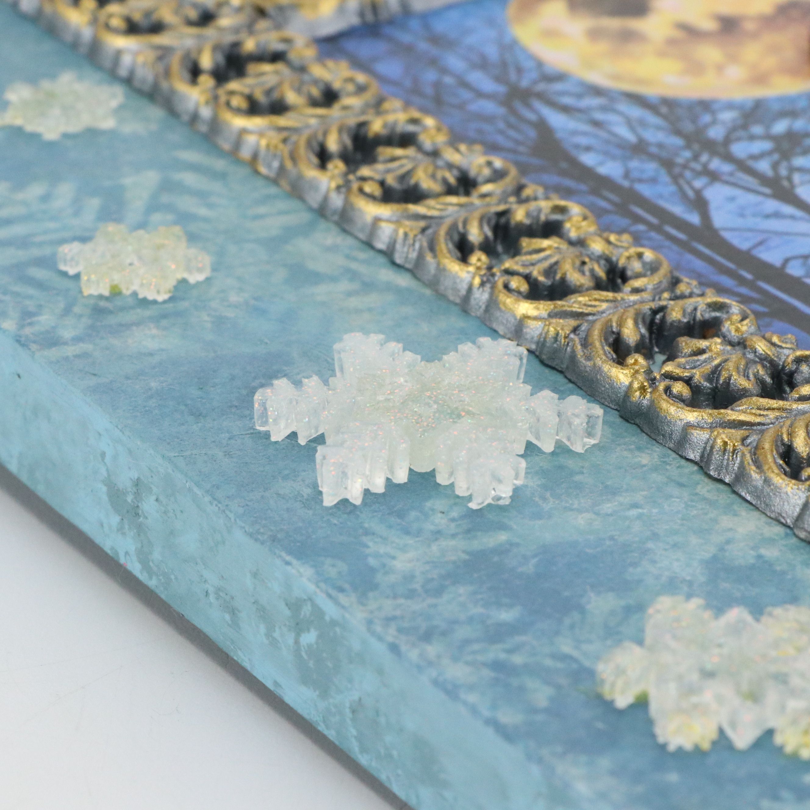 Deborah Kovacs-Sturdevant Mixed Media Assemblage of Renaissance Portrait