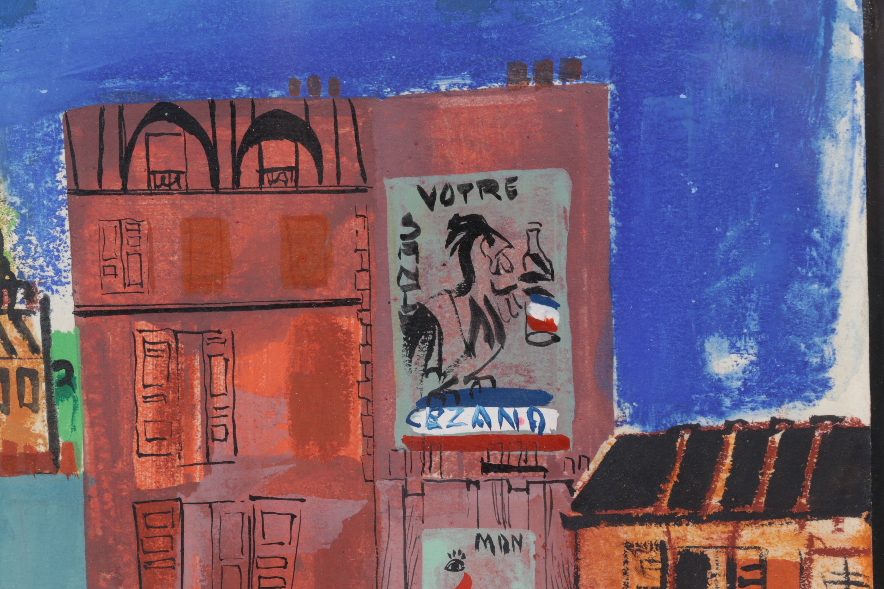 Walt Peregoy Gouache Concept Art for Shelved Disney Project "Chanticleer", 1960