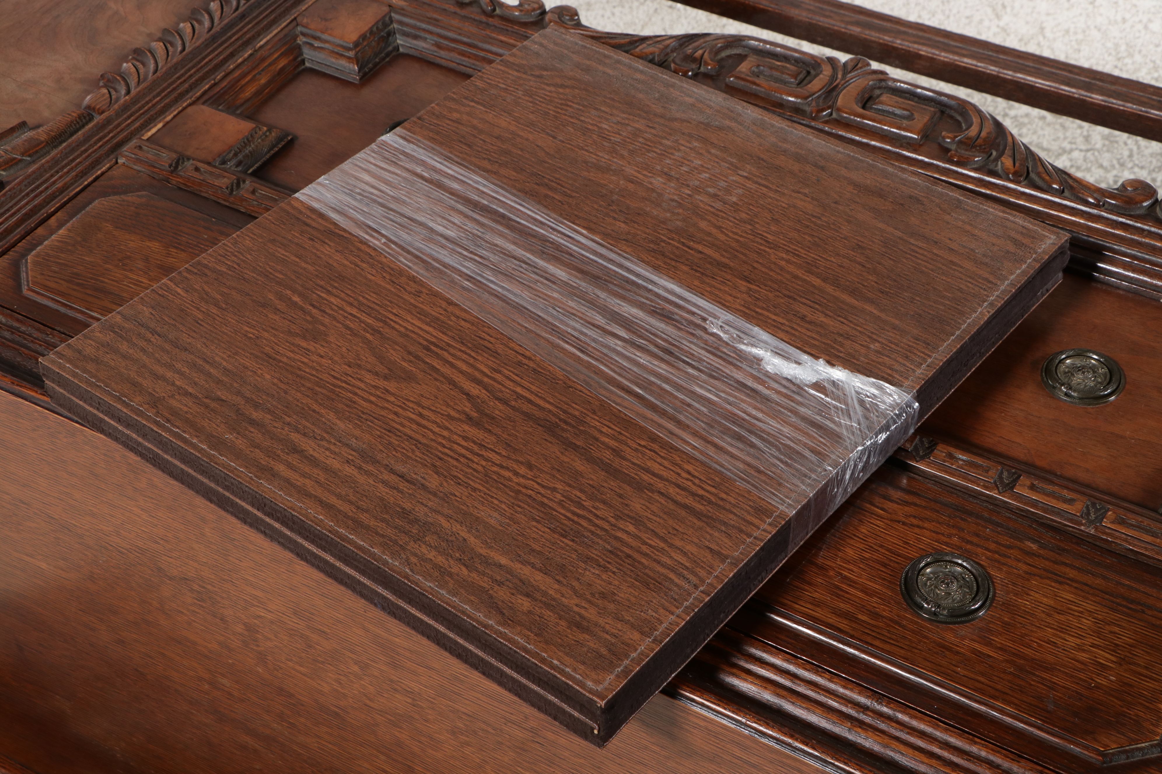 Jacobean Revival Oak Buffet, Late 19th to Early 20th Century