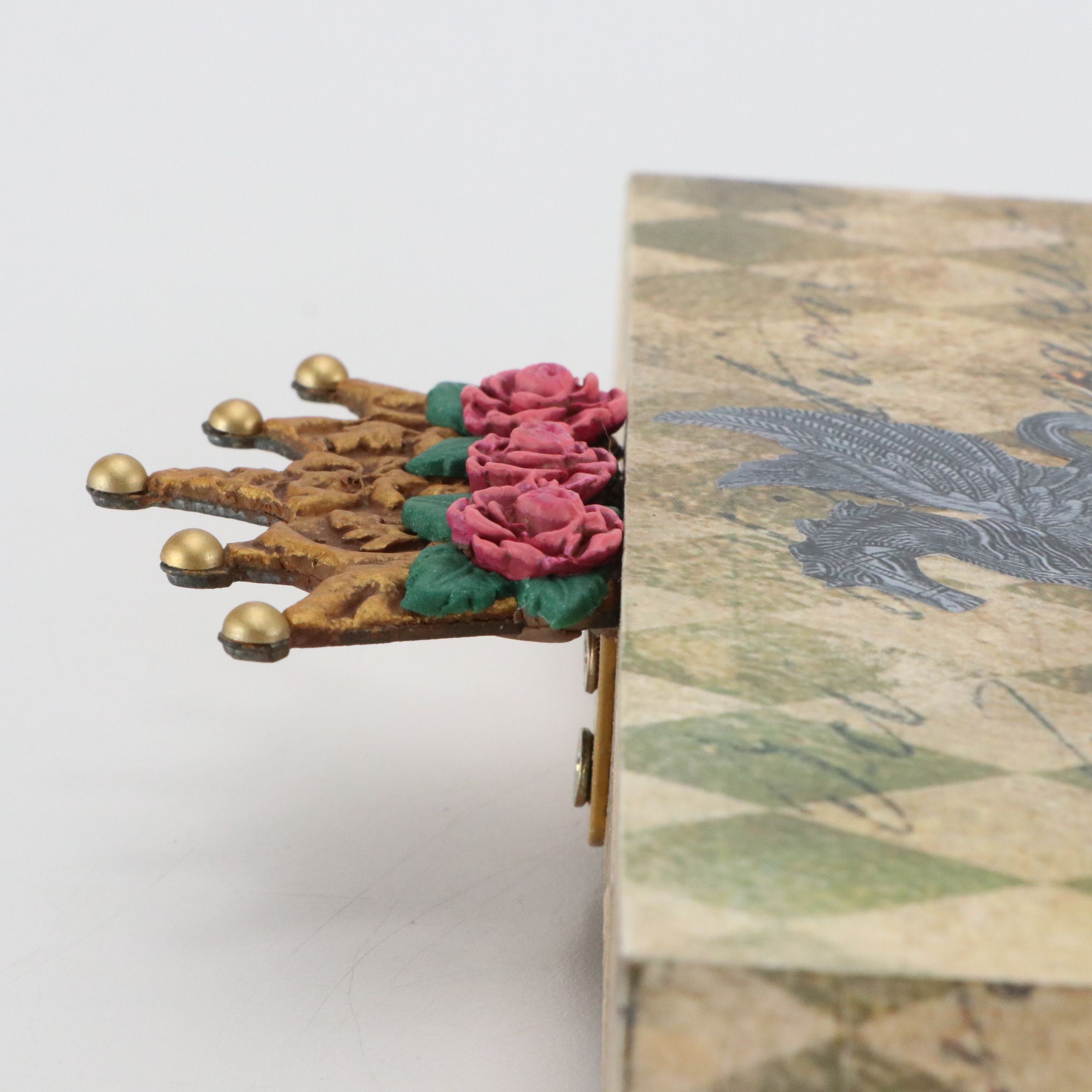 Deborah Kovacs-Sturdevant Mixed Media "Just Horsing Around at the Derby"