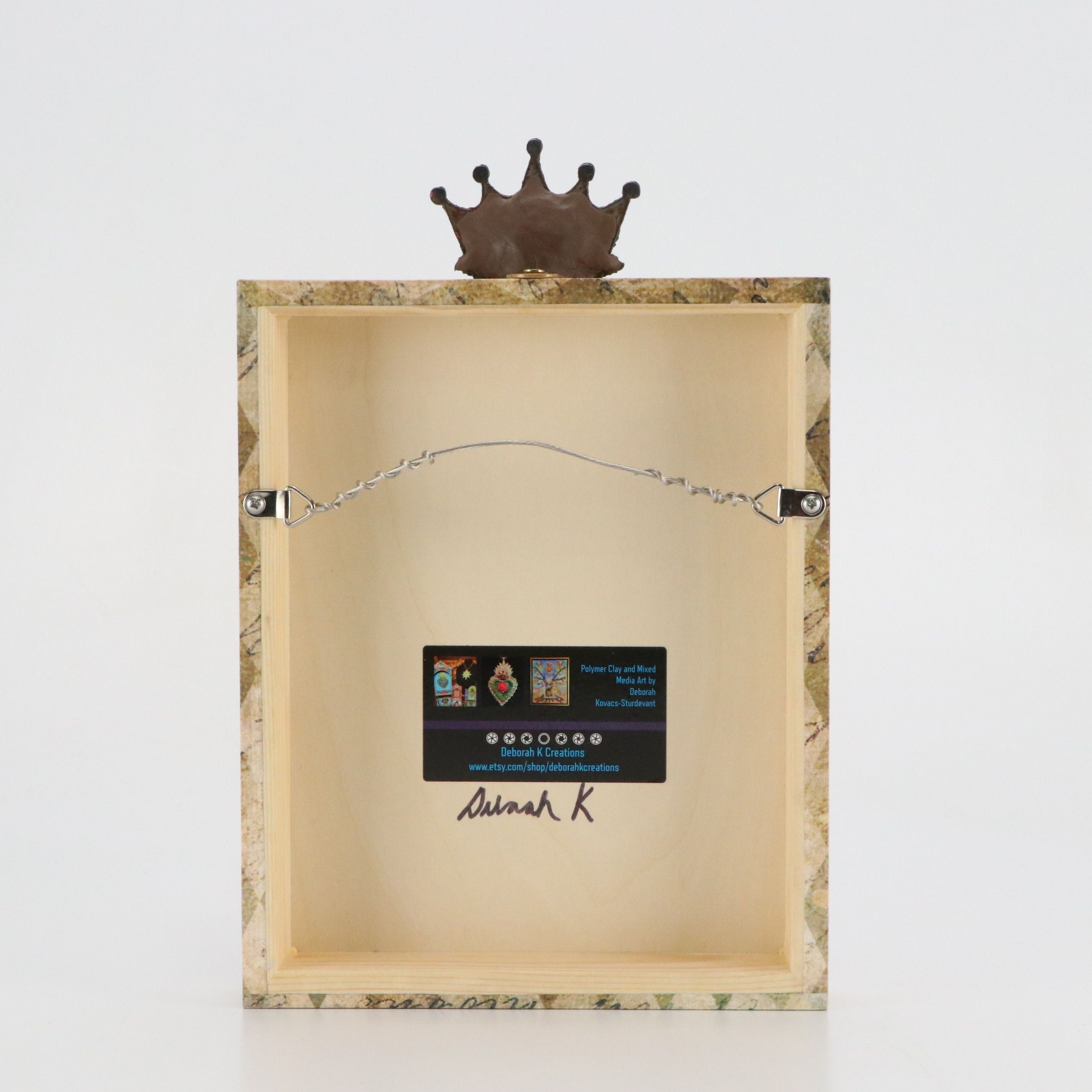 Deborah Kovacs-Sturdevant Mixed Media "Just Horsing Around at the Derby"