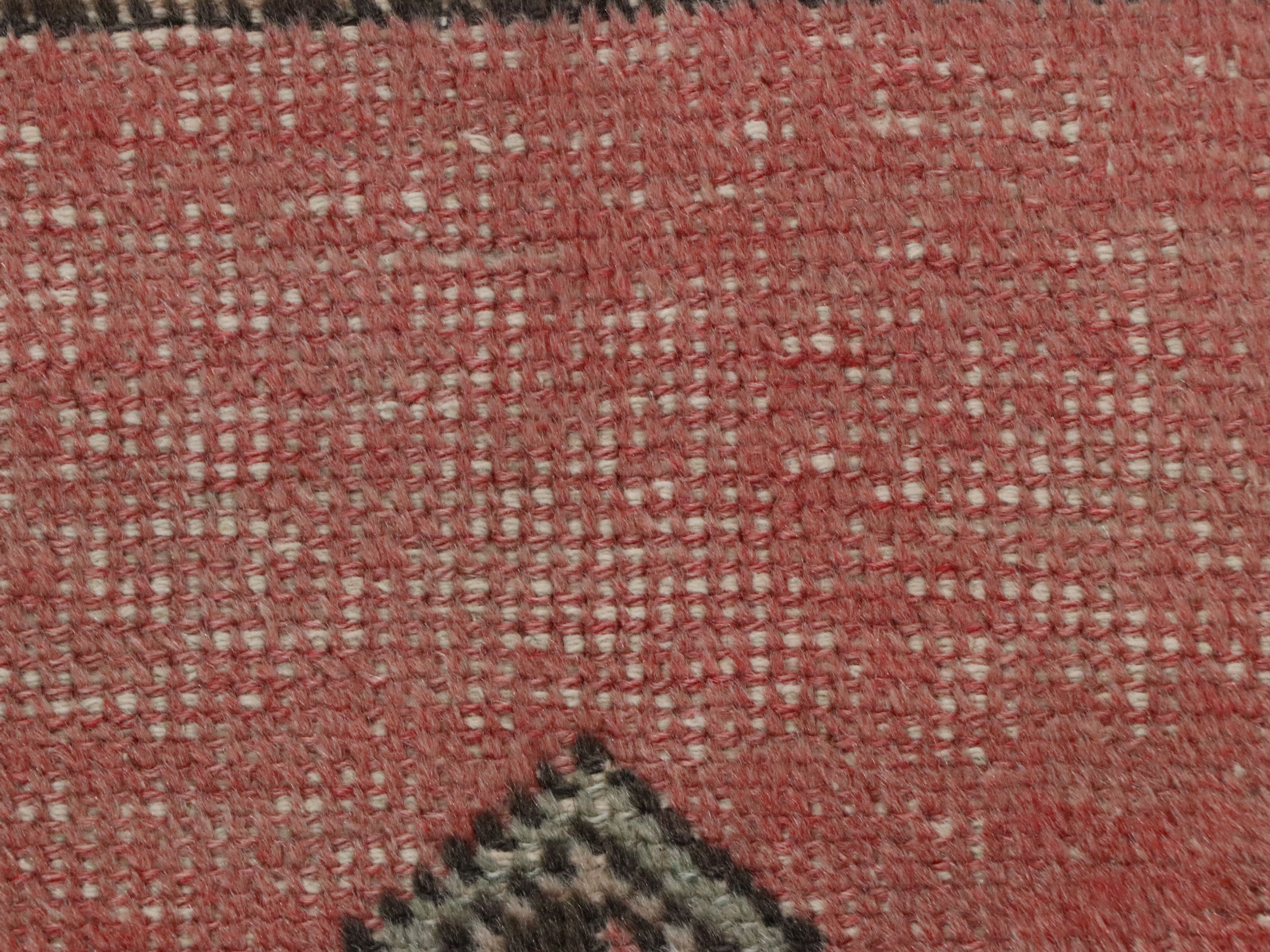 4'5 x 7'2 Hand-Knotted Turkish Anatolian Area Rug