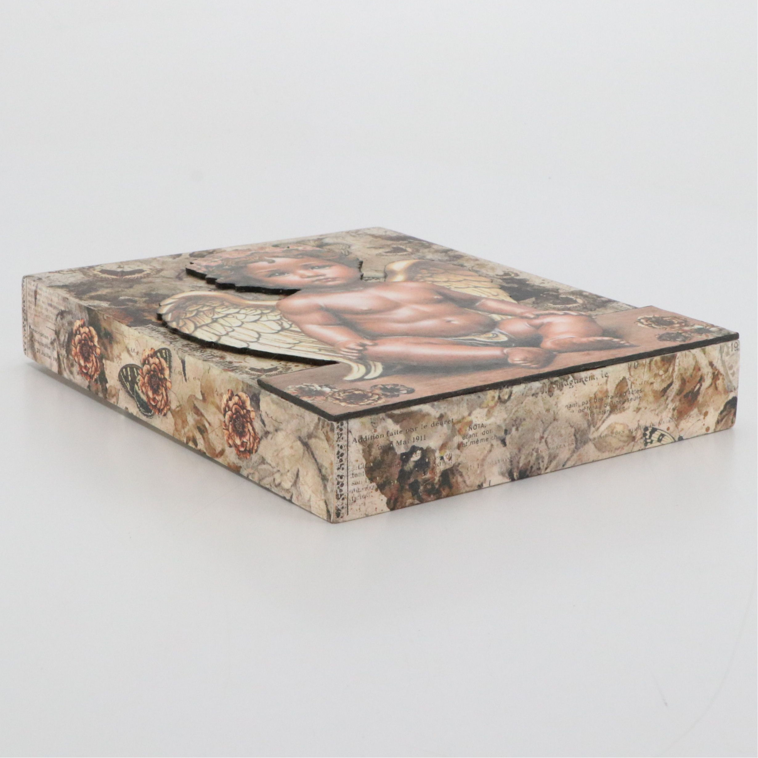 Deborah Kovacs-Sturdevant Mixed Media Assemblage "Cherub III"