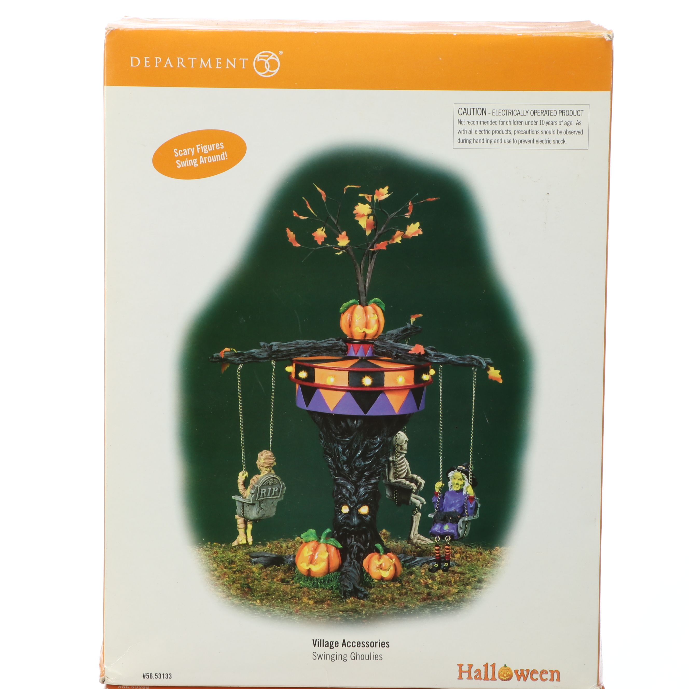 Department 56 "Scaredy Cat Ferris Wheel" and More Halloween Village Décor