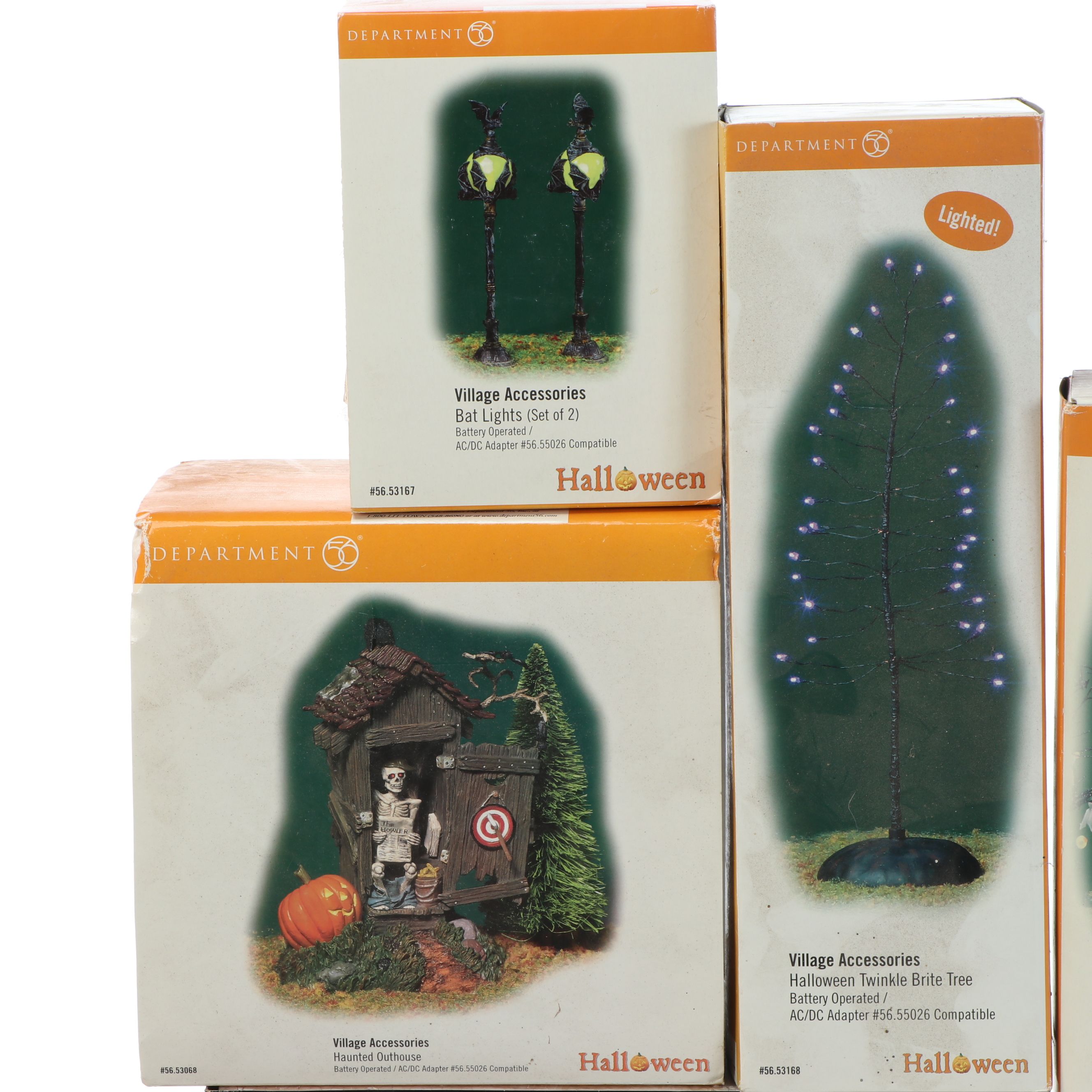 Department 56 "Scaredy Cat Ferris Wheel" and More Halloween Village Décor