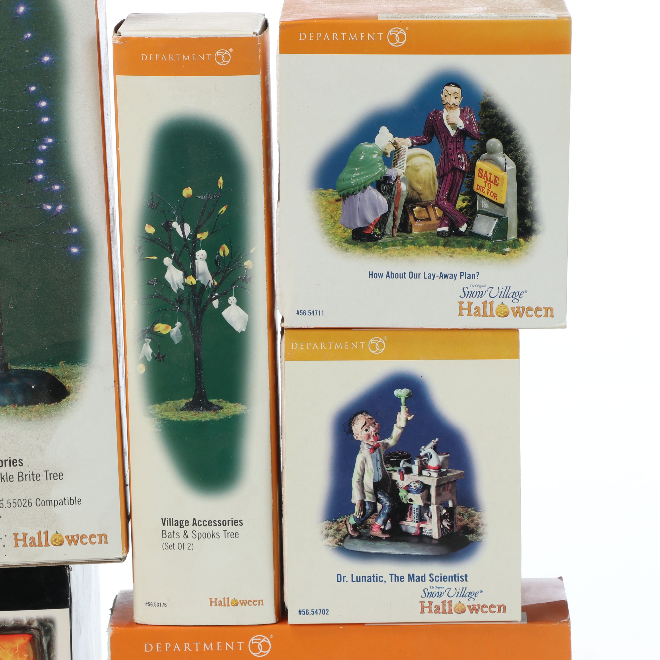 Department 56 "Scaredy Cat Ferris Wheel" and More Halloween Village Décor