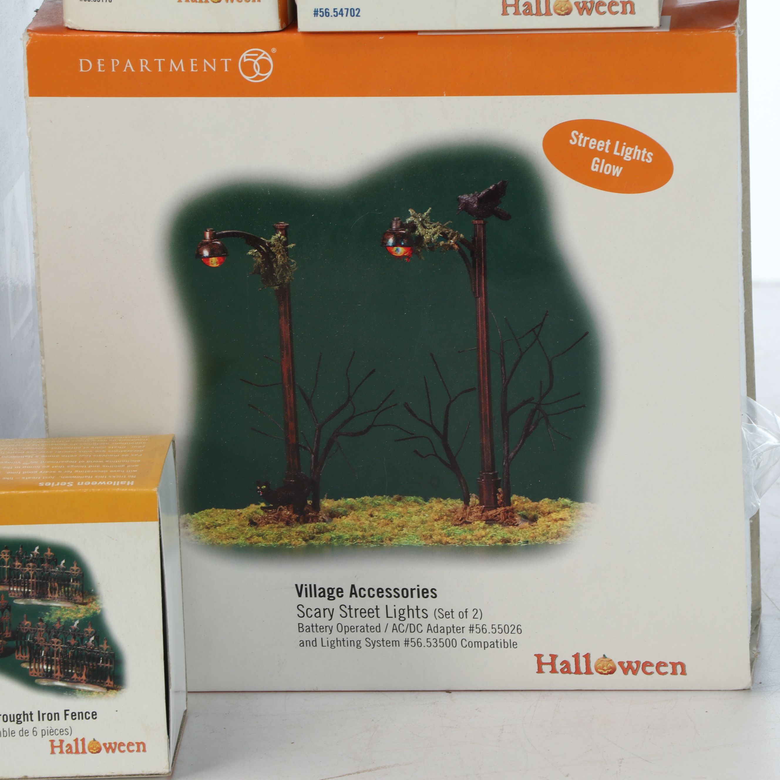 Department 56 "Scaredy Cat Ferris Wheel" and More Halloween Village Décor