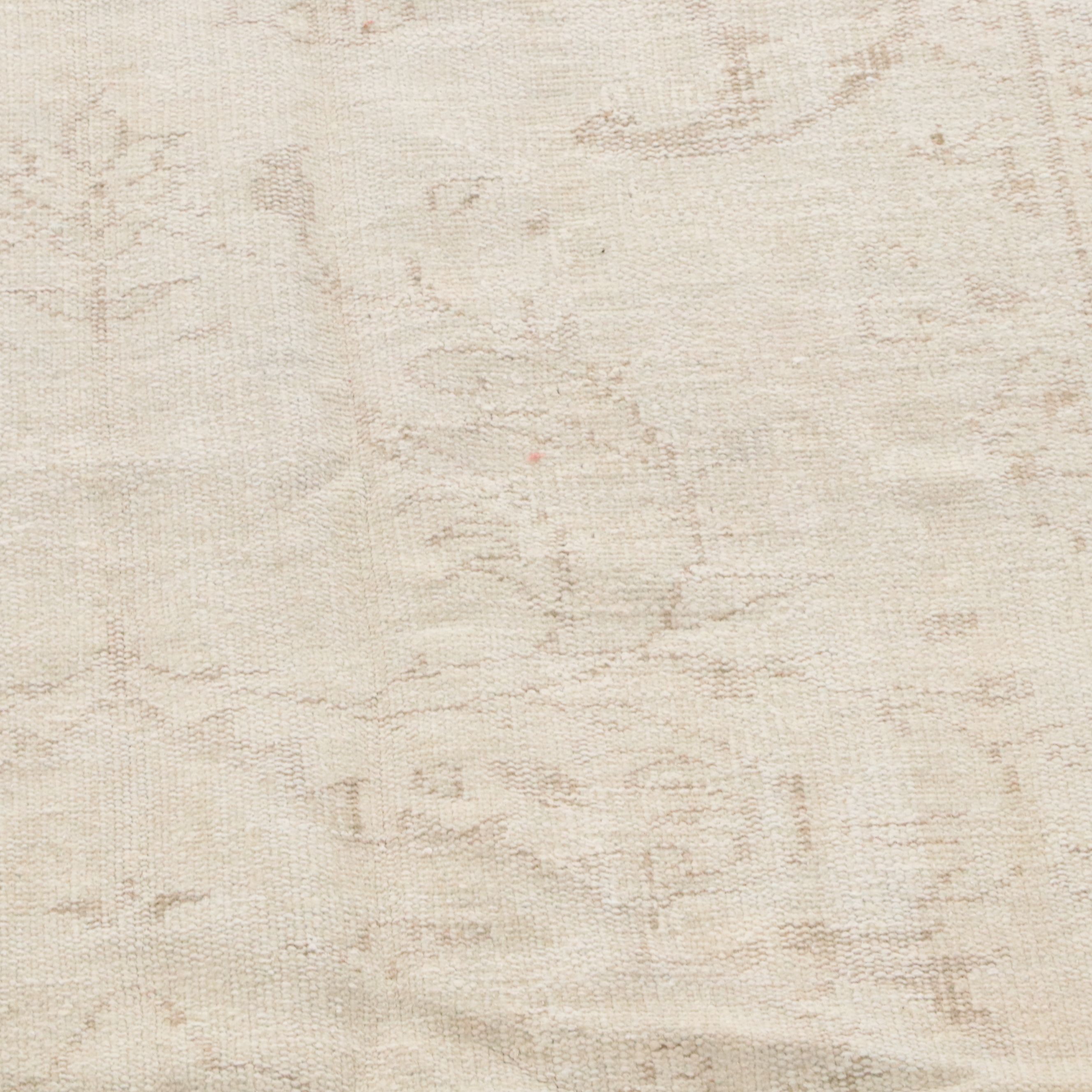 5'11 x 10'3 Hand-Knotted Turkish Oushak Area Rug