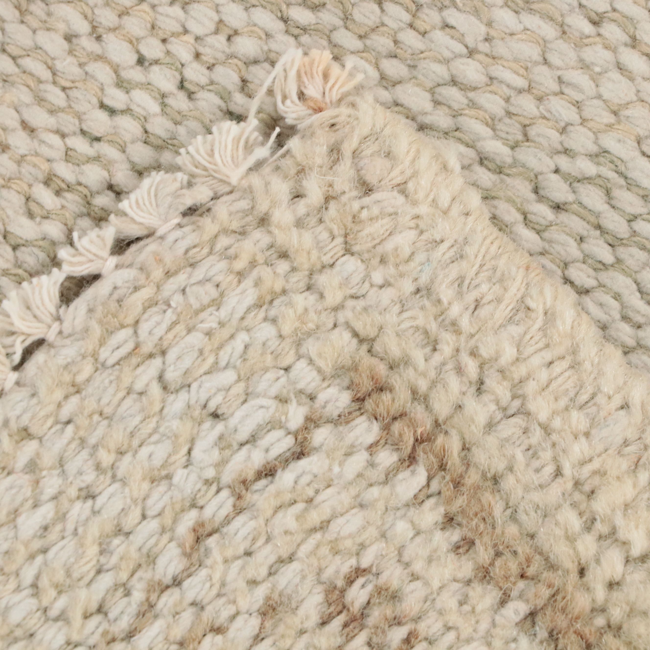 5'11 x 10'3 Hand-Knotted Turkish Oushak Area Rug