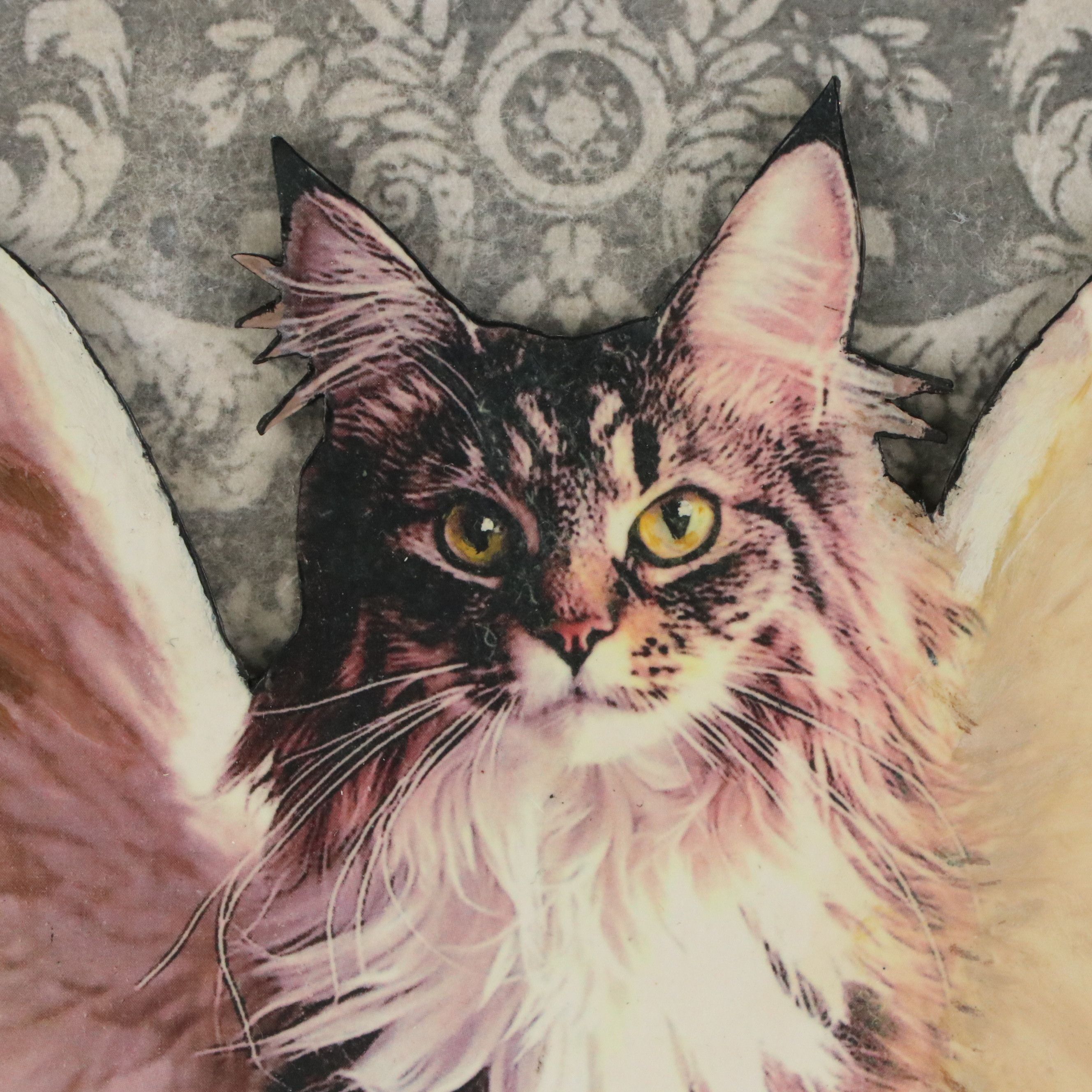 Deborah Kovacs-Sturdevant Mixed Media Assemblage "When Angels Visit"