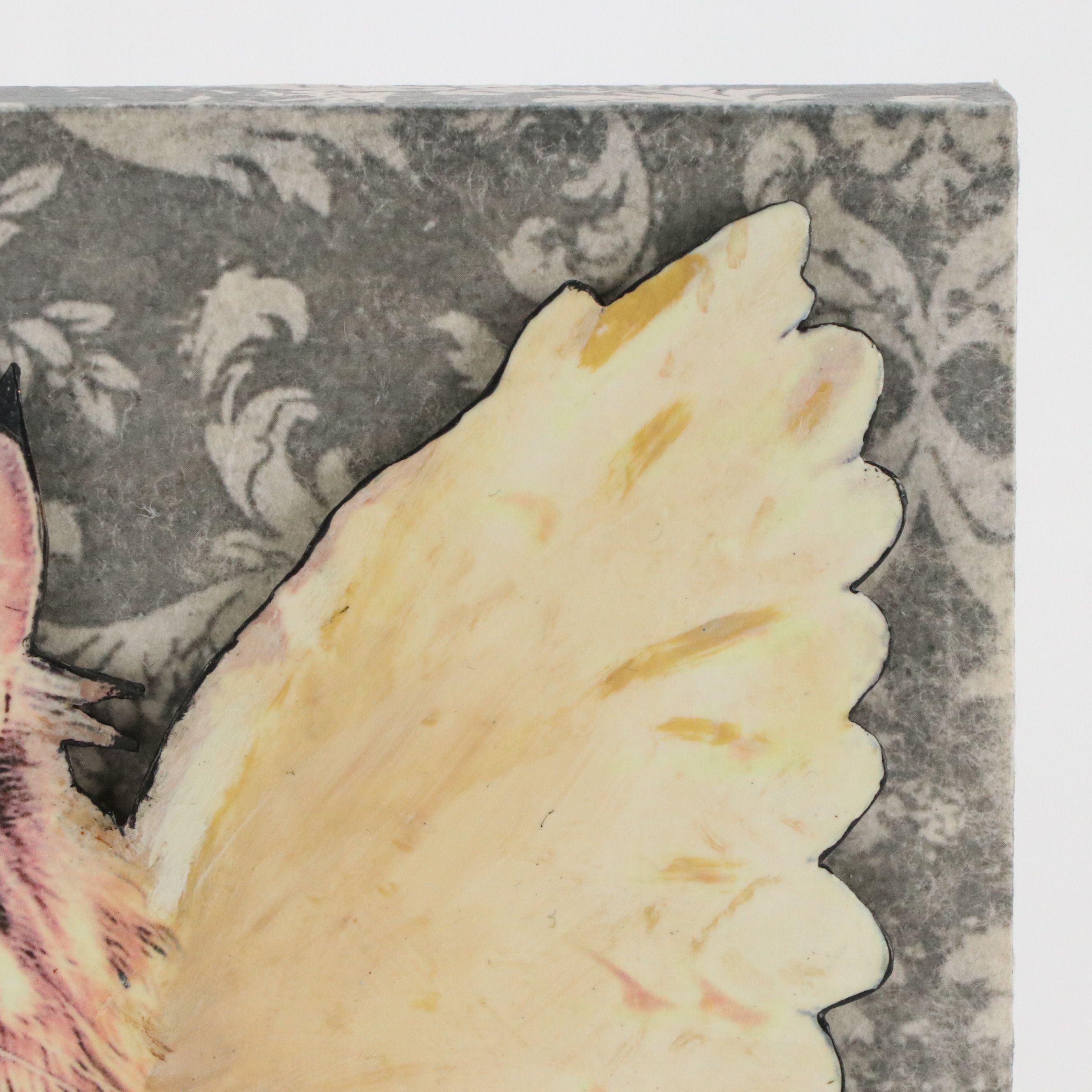 Deborah Kovacs-Sturdevant Mixed Media Assemblage "When Angels Visit"