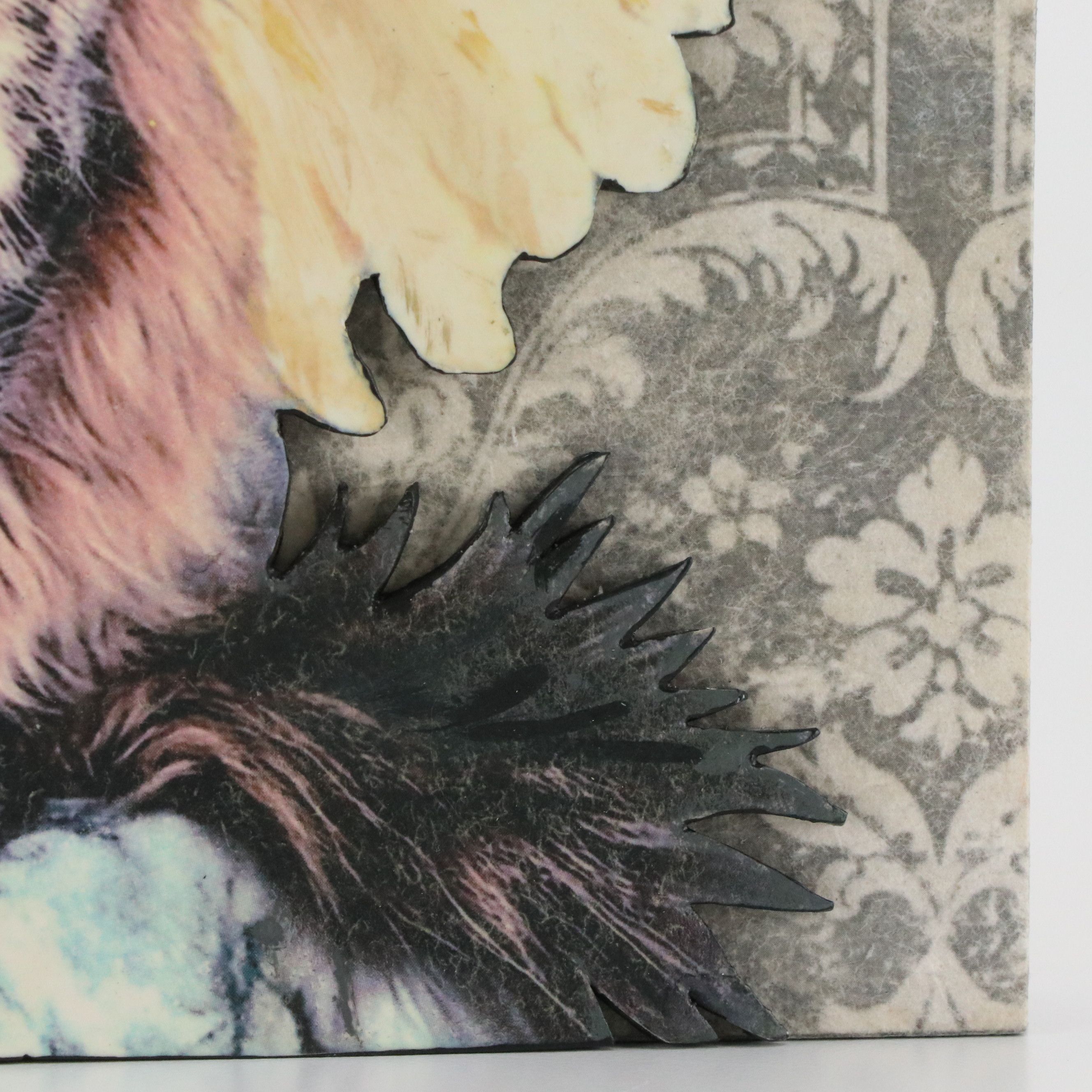 Deborah Kovacs-Sturdevant Mixed Media Assemblage "When Angels Visit"