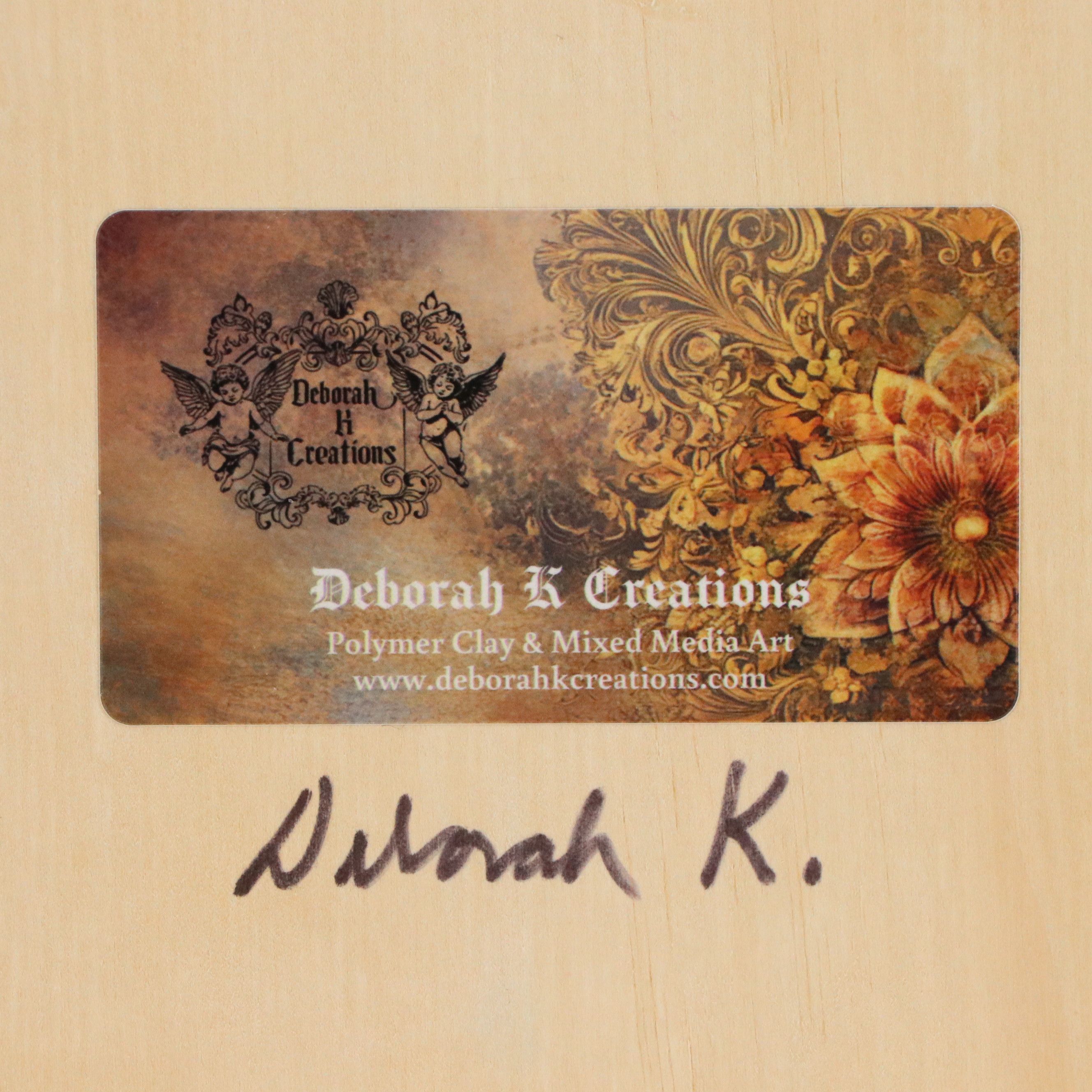 Deborah Kovacs-Sturdevant Mixed Media Assemblage of "Living With Grief," 2025