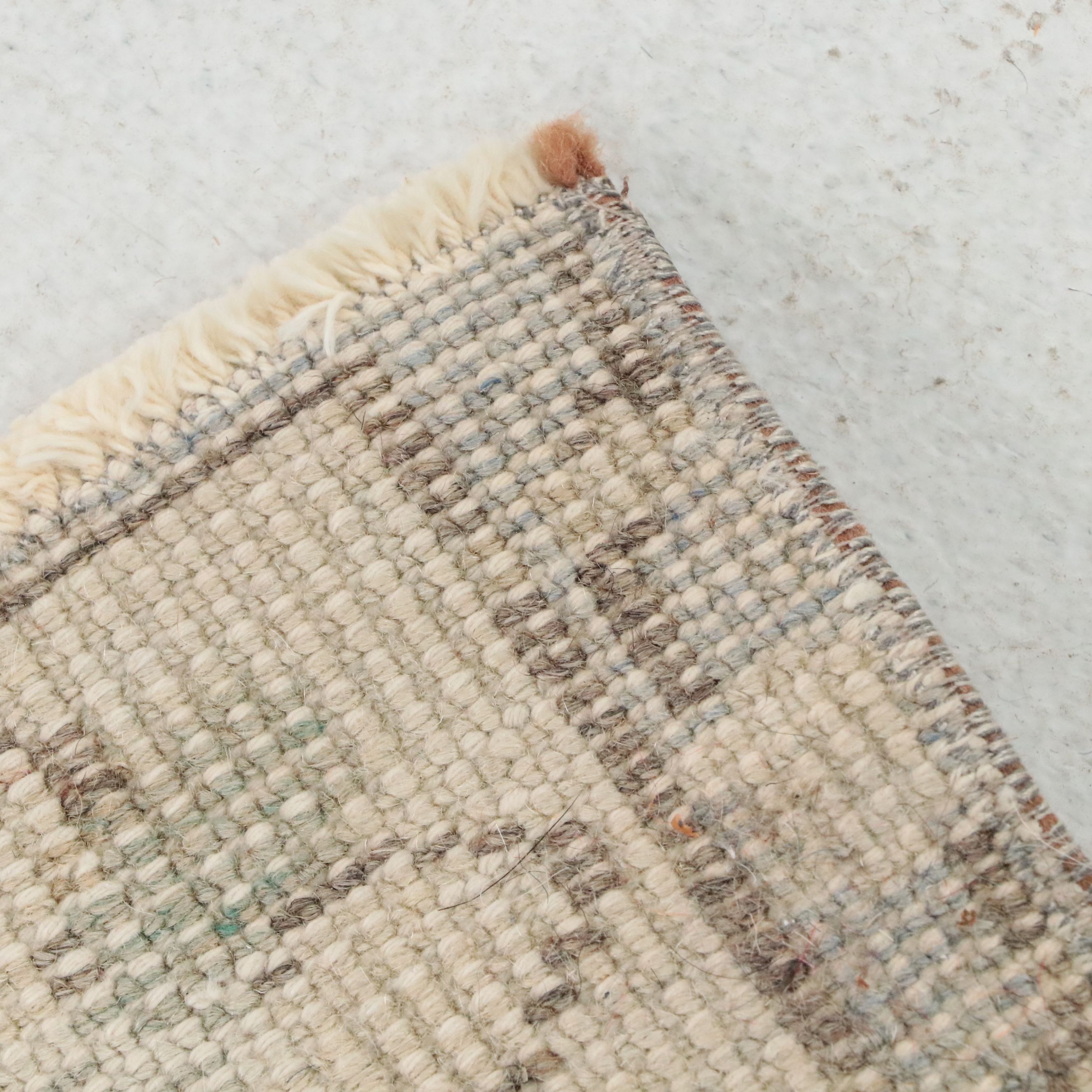 3'4 x 6'10 Hand-Knotted Turkish Oushak Area Rug